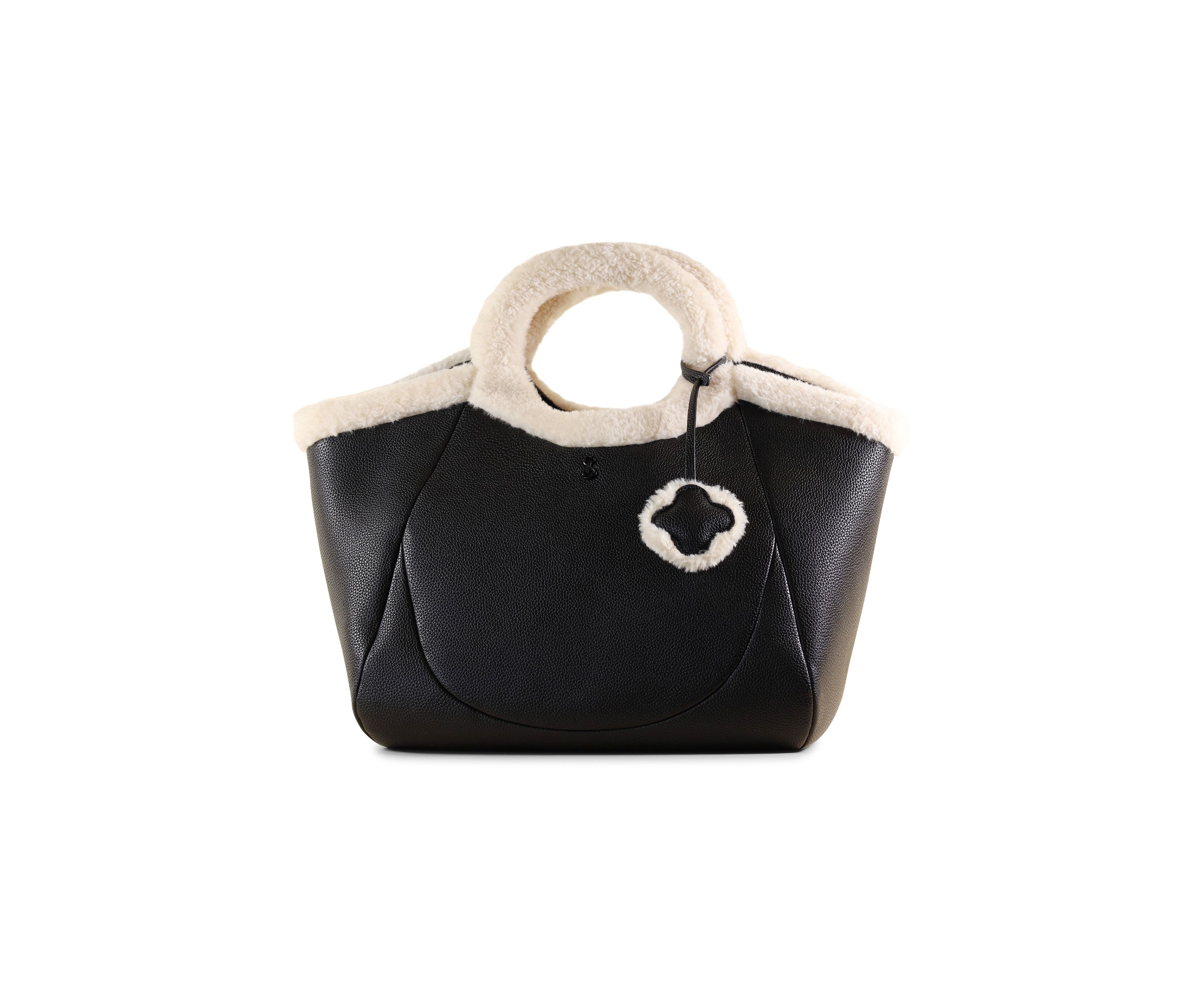Willow Large Shearling Handle Tote