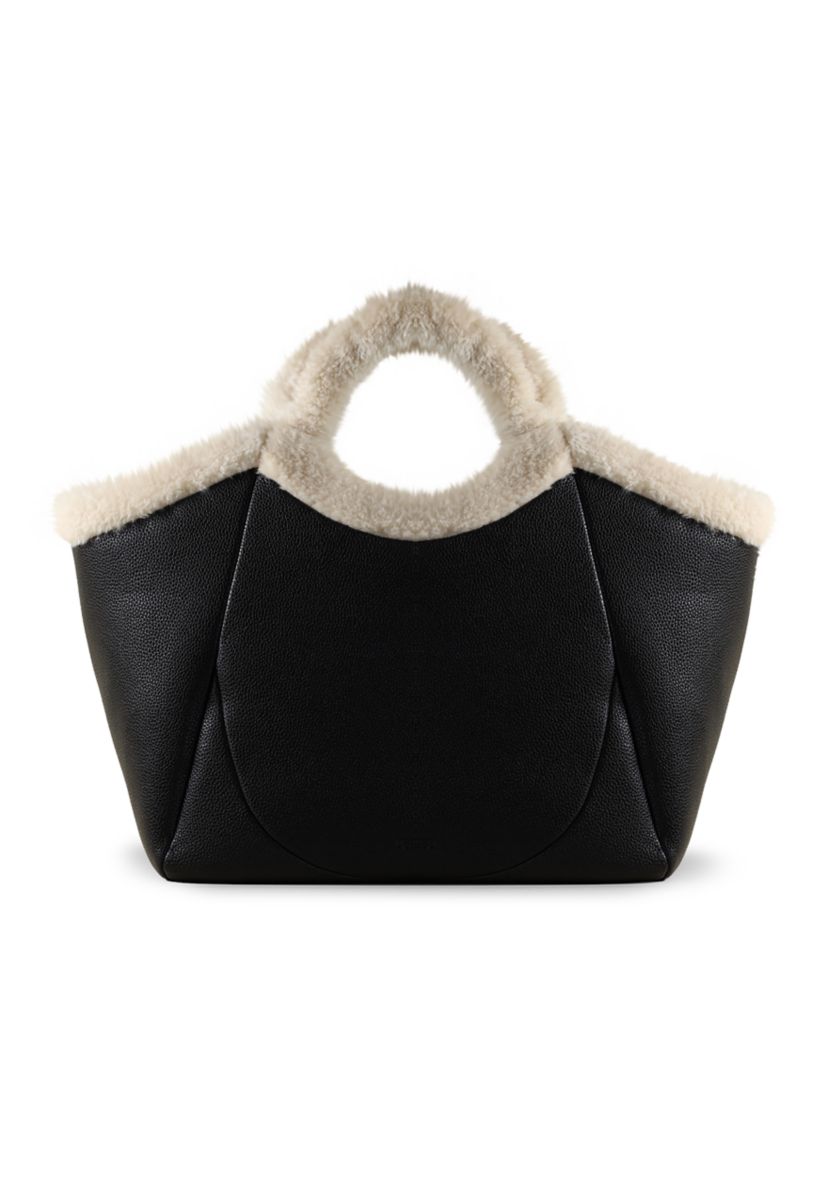 Willow Large Shearling Handle Tote
