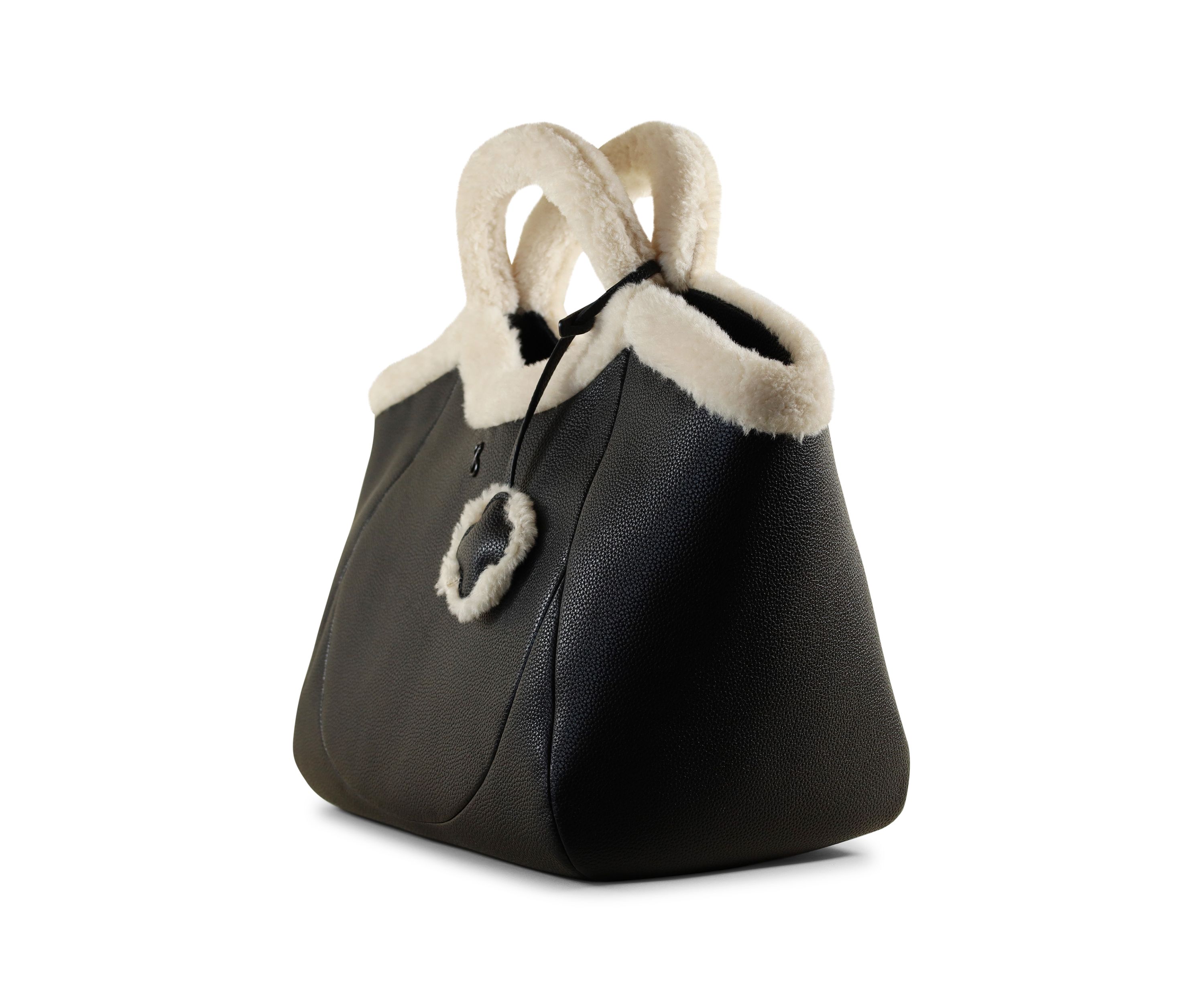 Willow Large Shearling Handle Tote