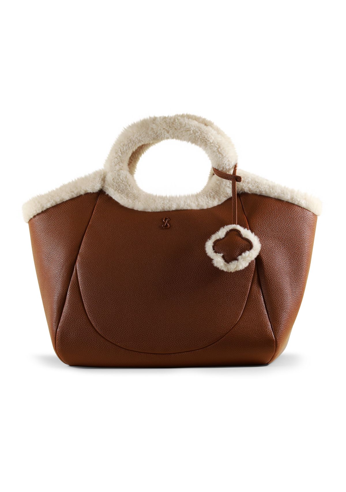 Willow Large Shearling Handle Tote