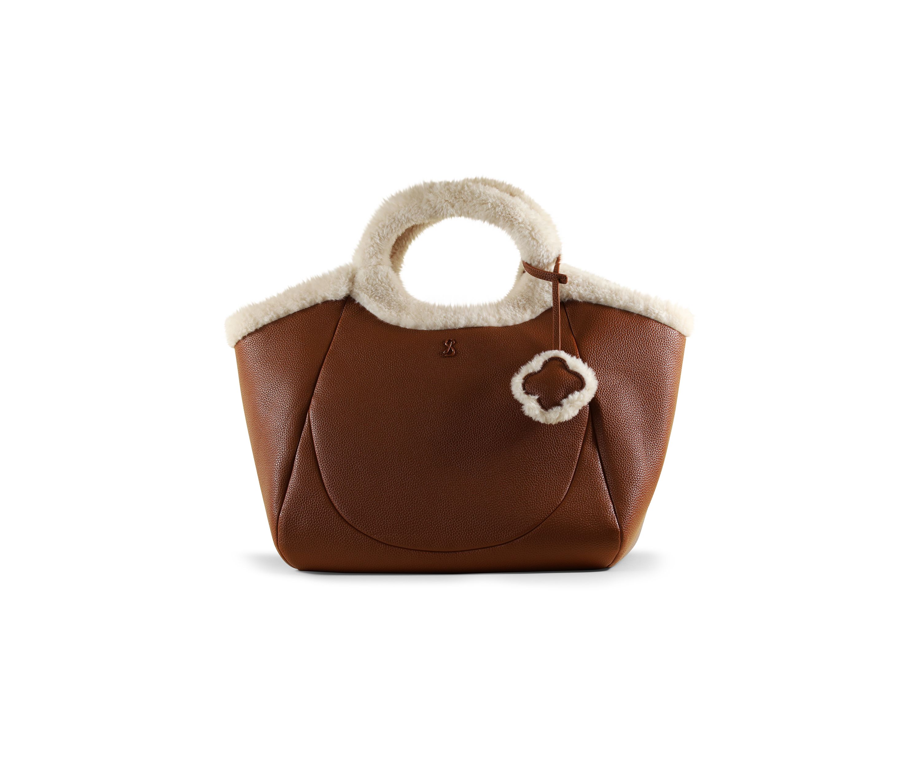 Willow Large Shearling Handle Tote