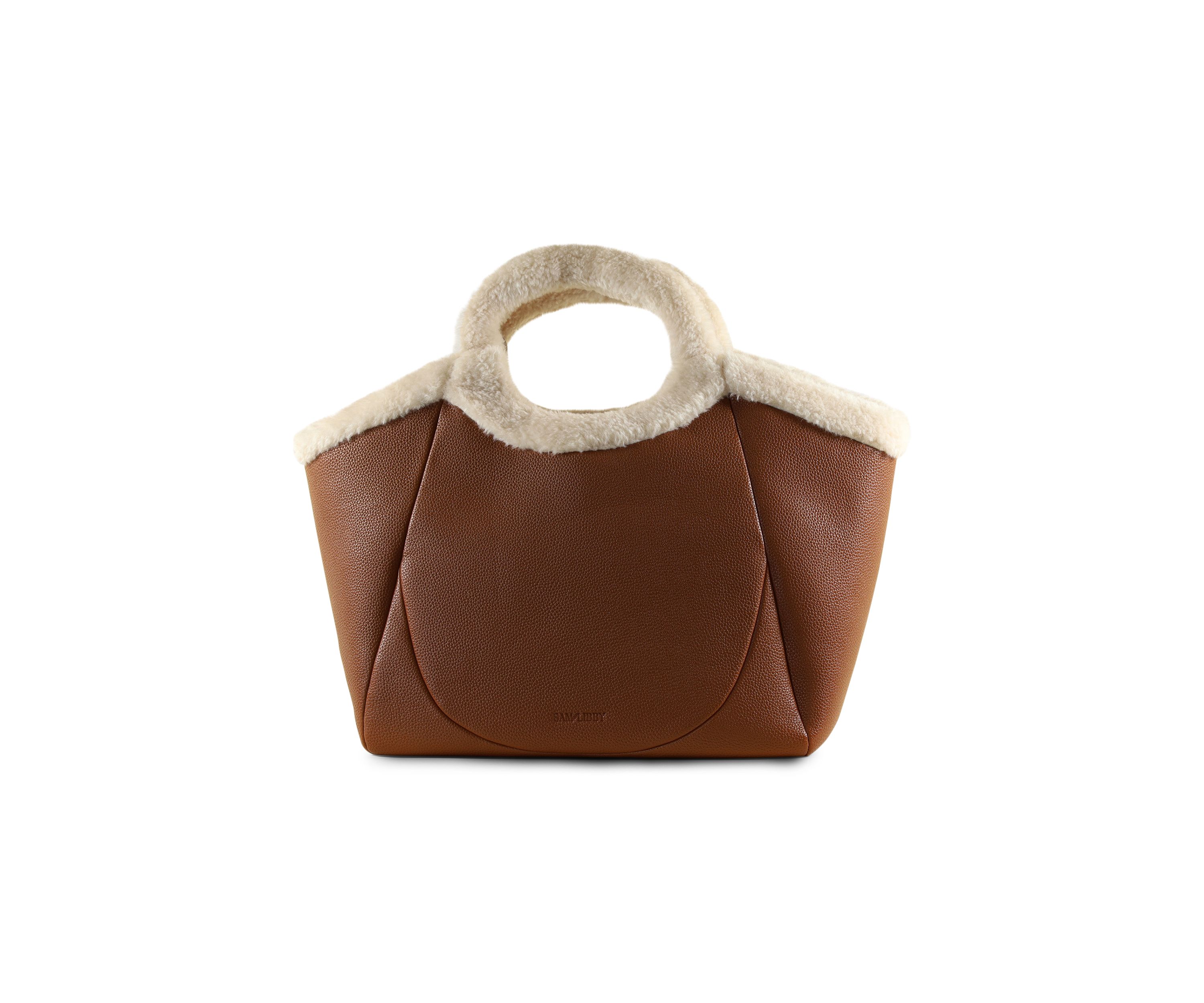 Willow Large Shearling Handle Tote