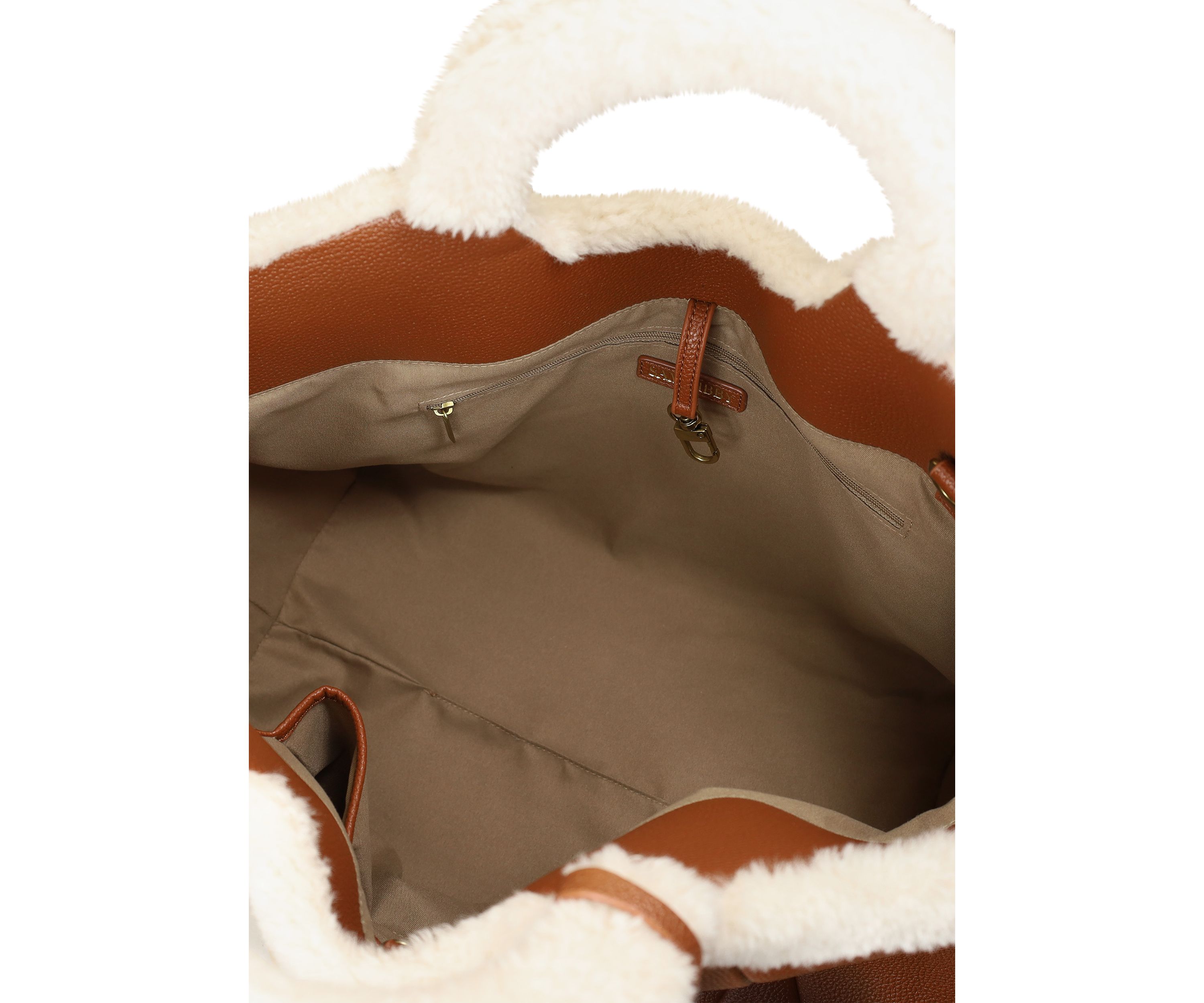 Willow Large Shearling Handle Tote