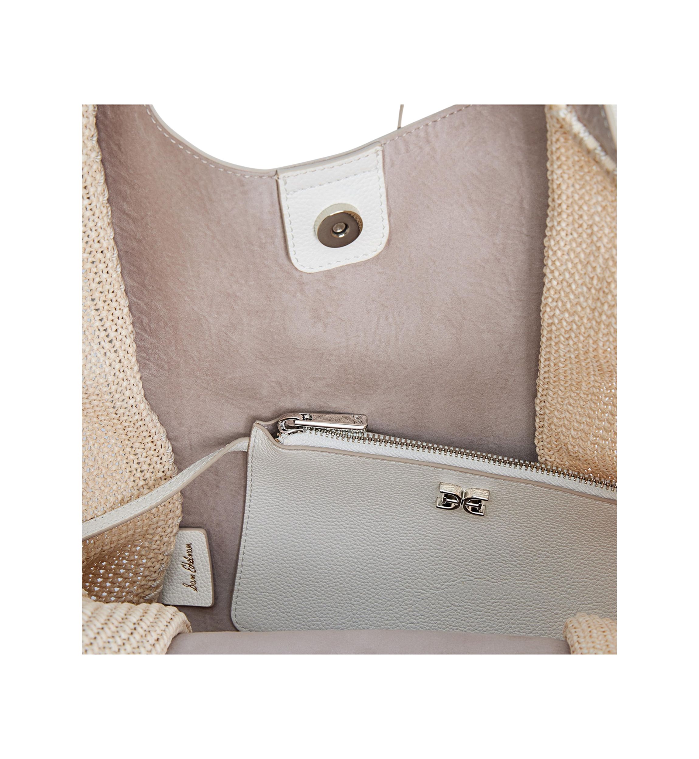 Sylvia Tobo Raffia Bag
