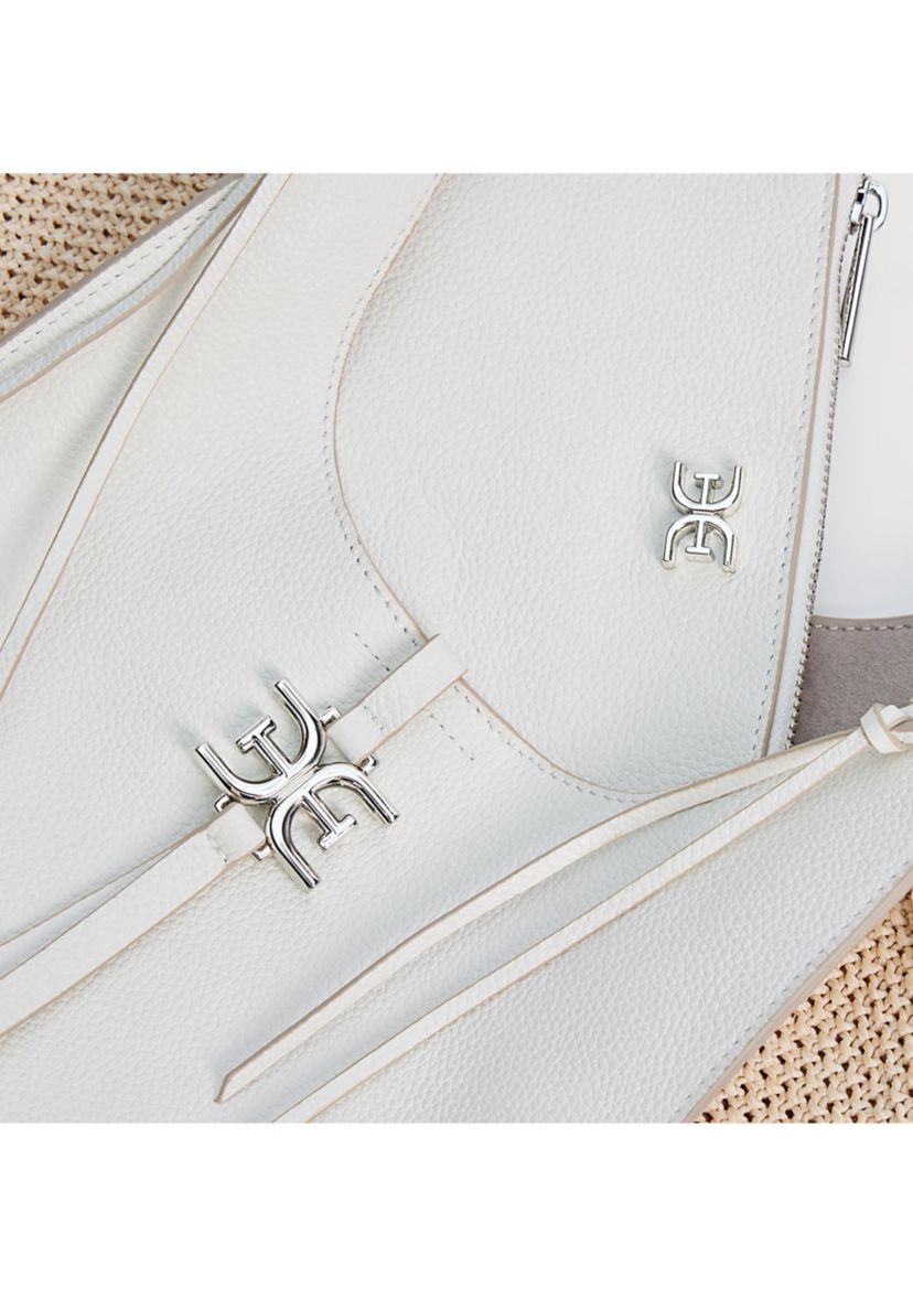 Sylvia Tobo Raffia Bag