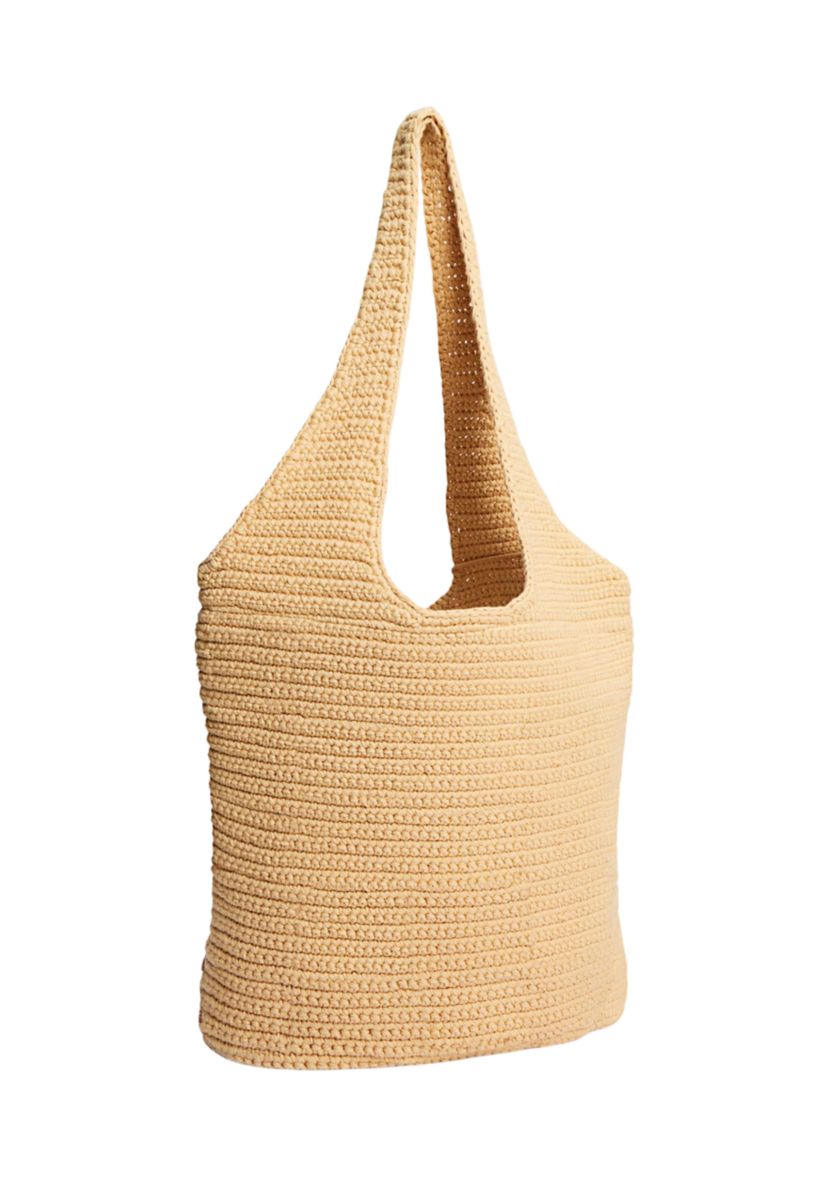 April Crochet Logo Tote
