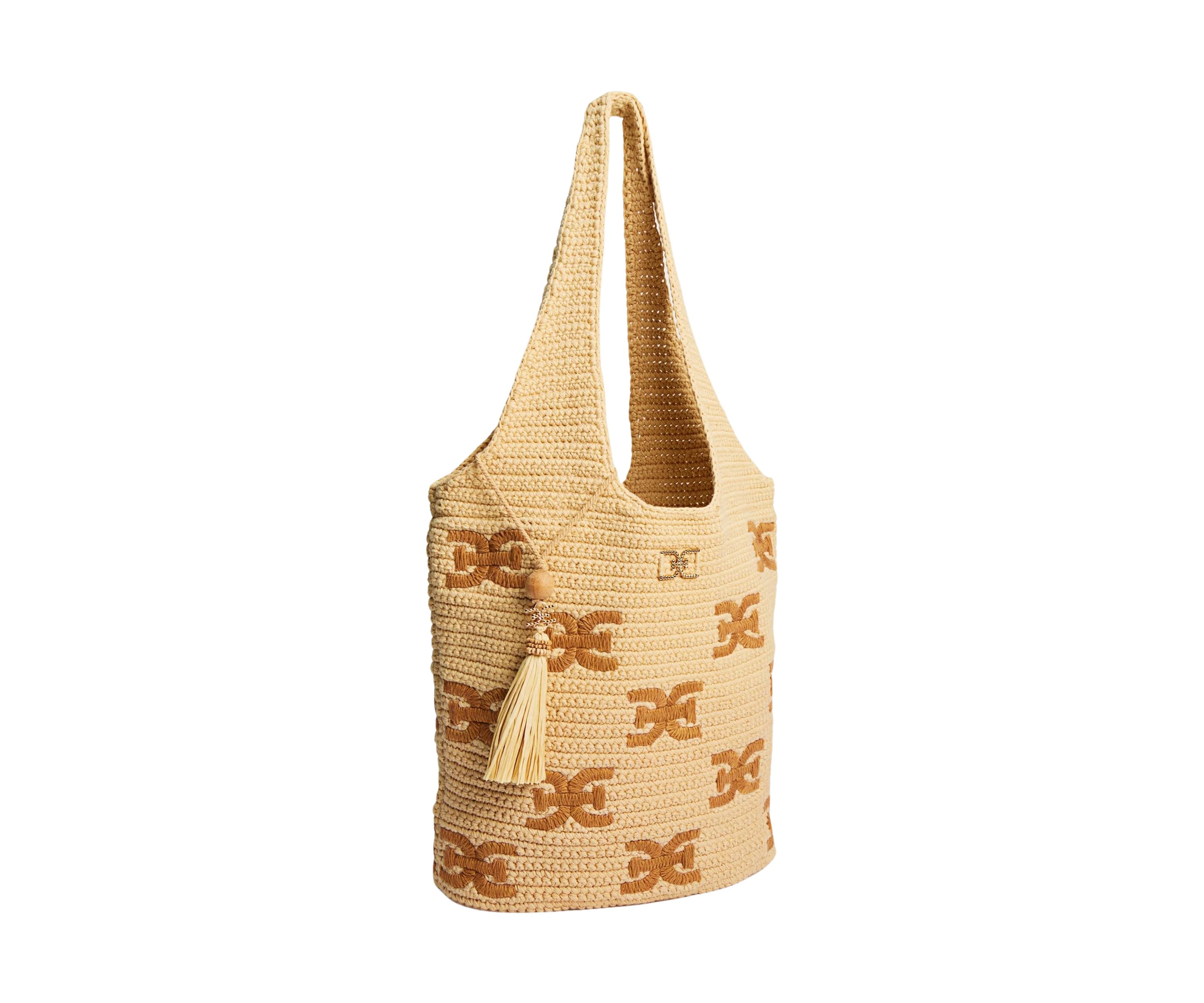 April Crochet Logo Tote
