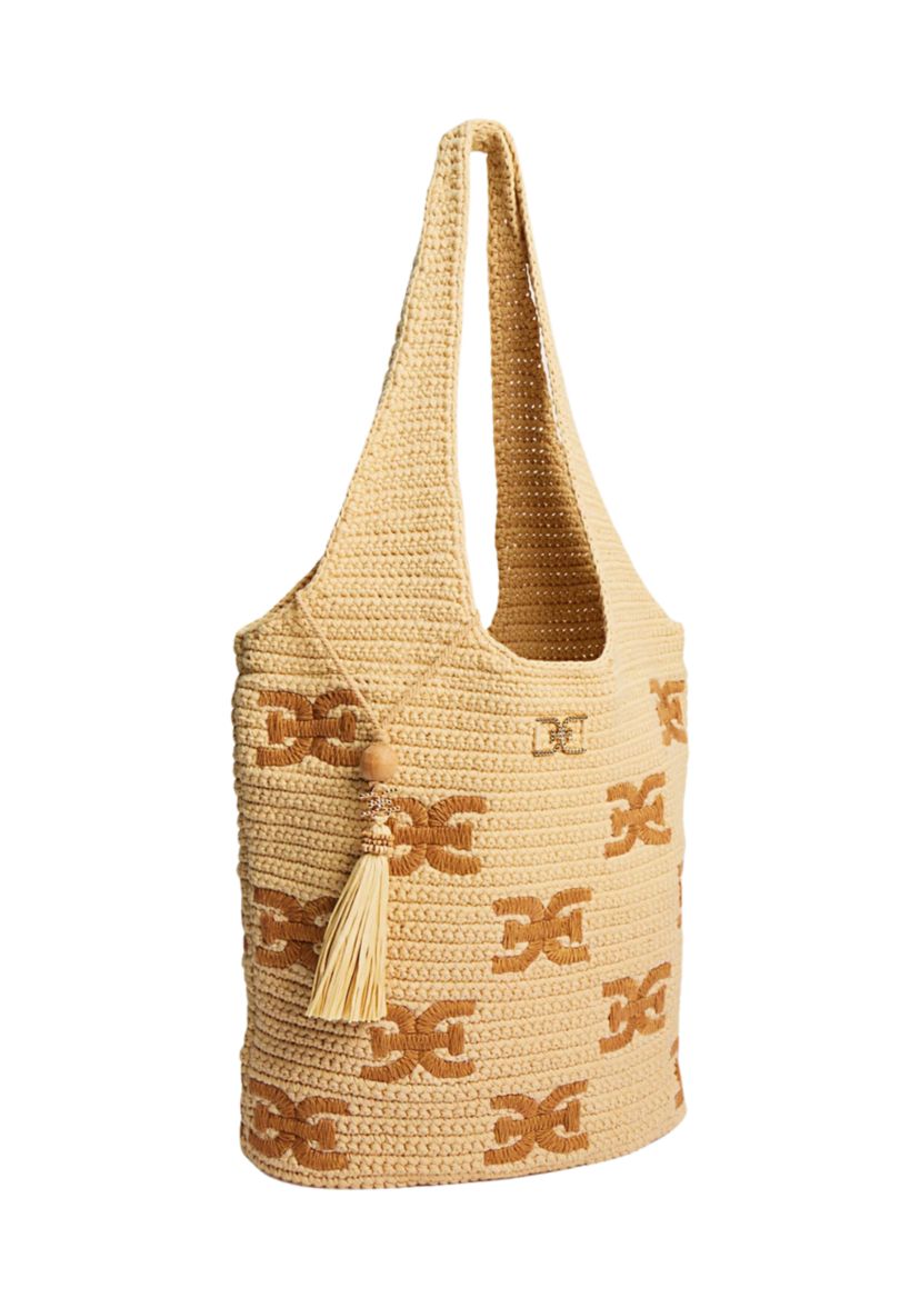 April Crochet Logo Tote