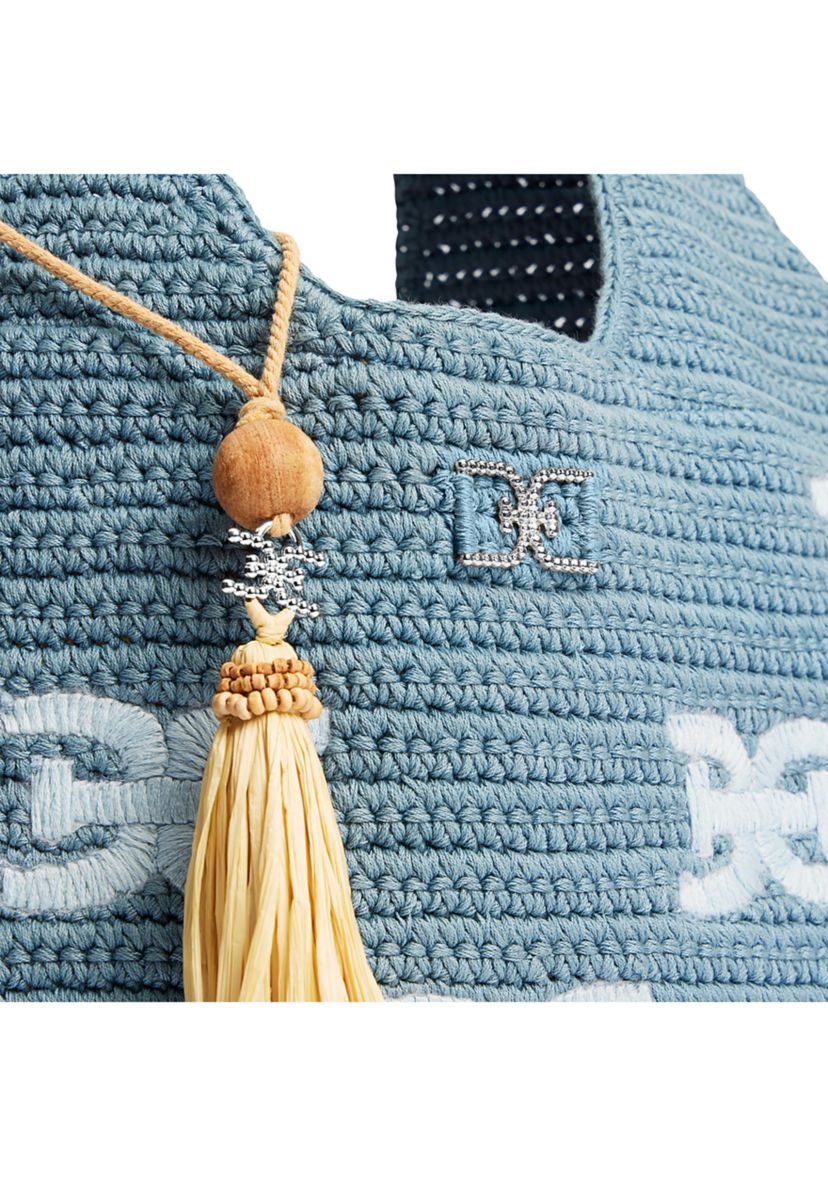 April Crochet Logo Tote