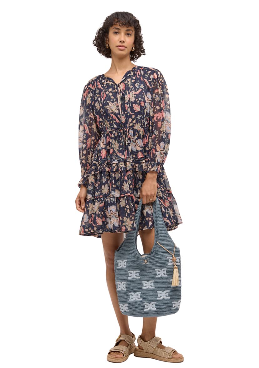 April Crochet Logo Tote