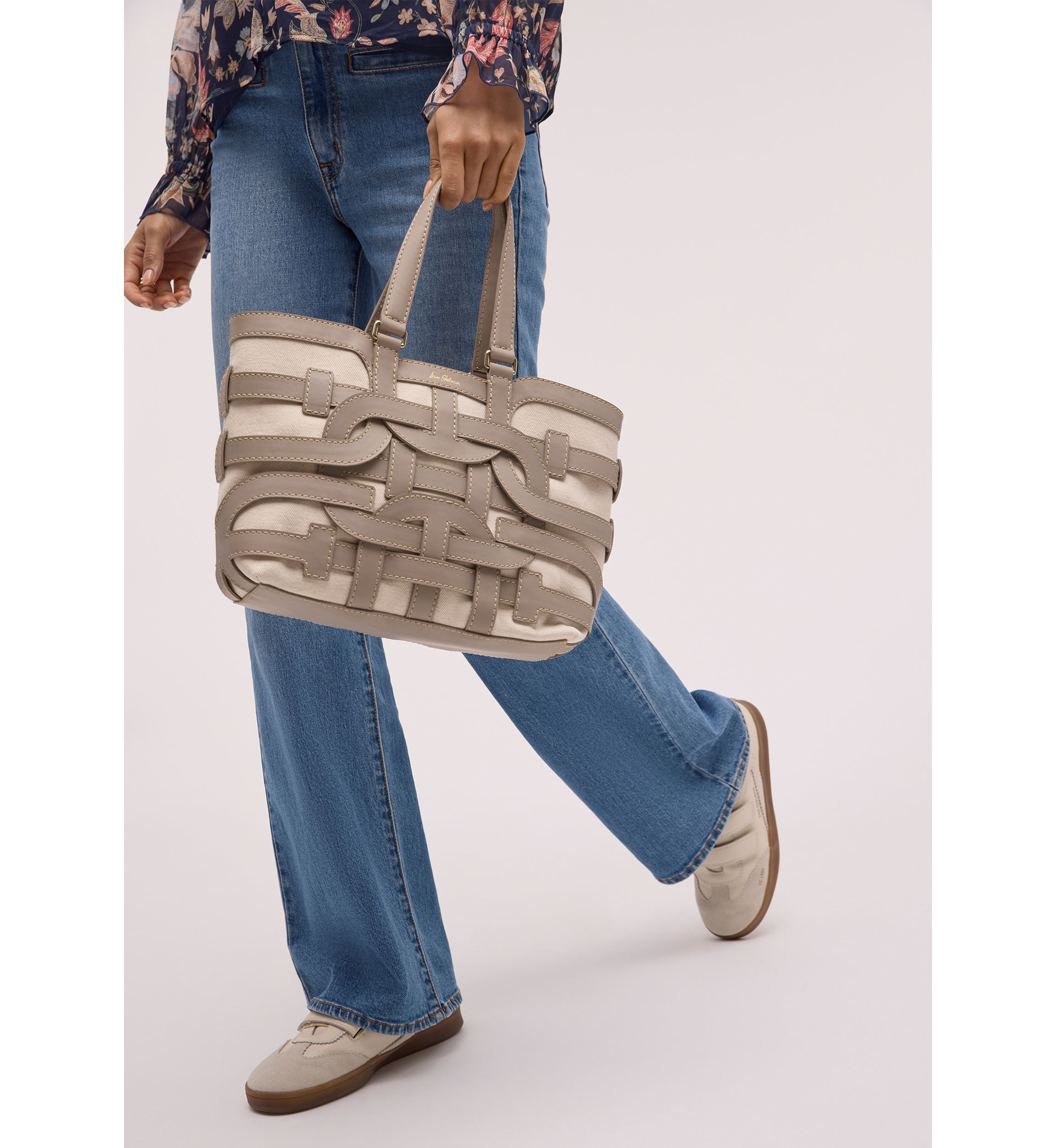 Bay Small Dye Cut Tote Bag