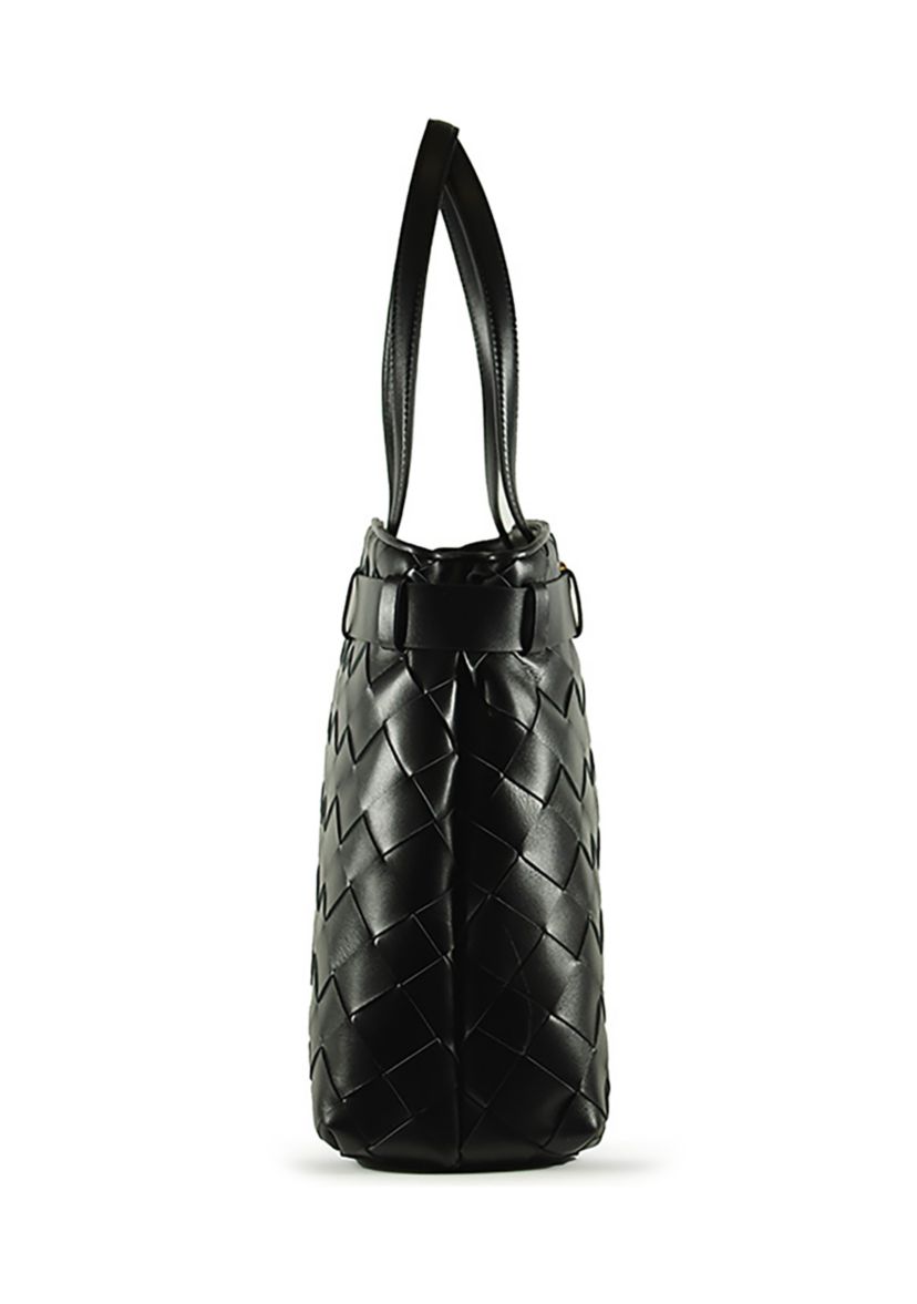 Cleo Woven Tote Bag