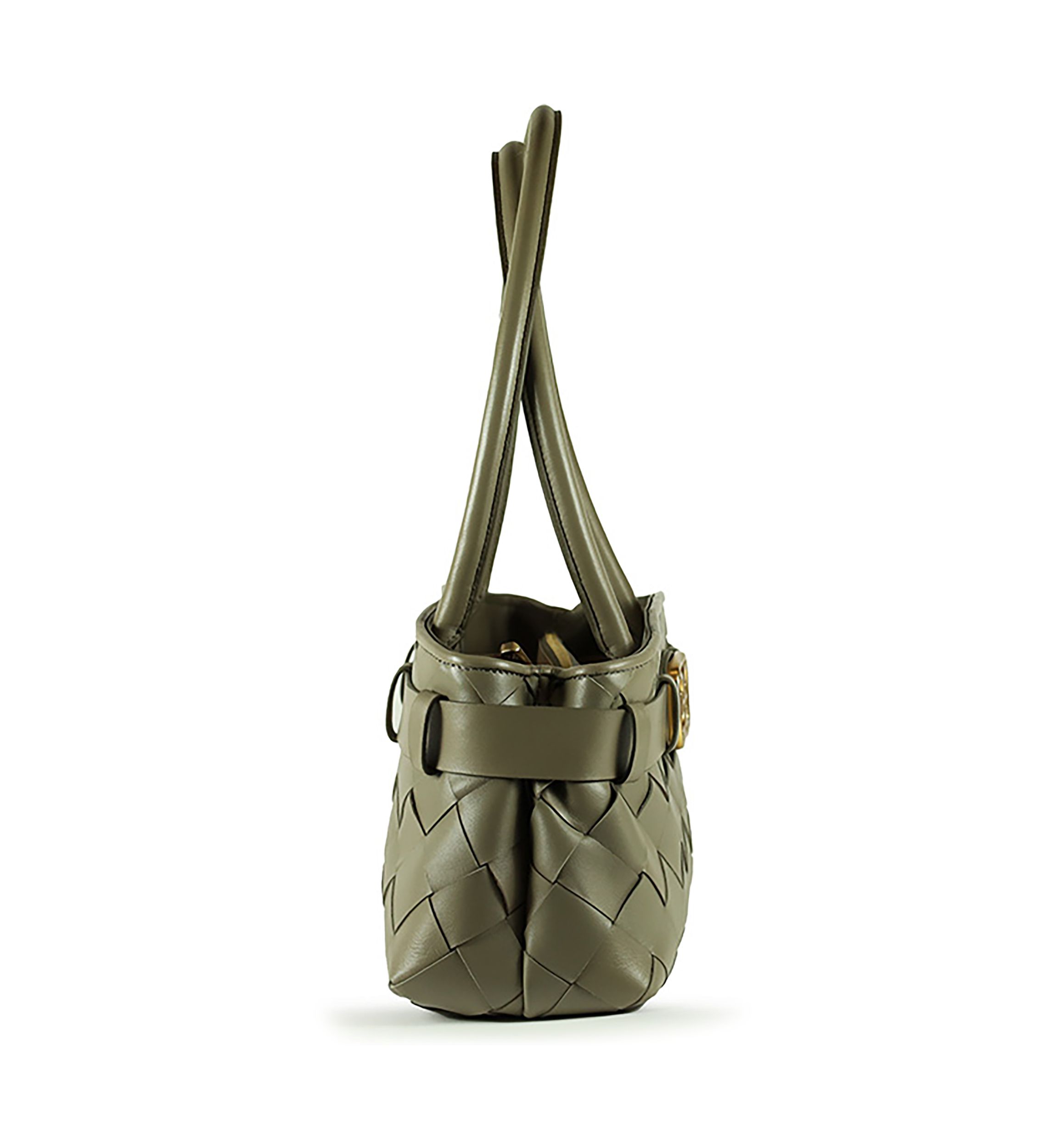 Cleo Woven Satchel Bag