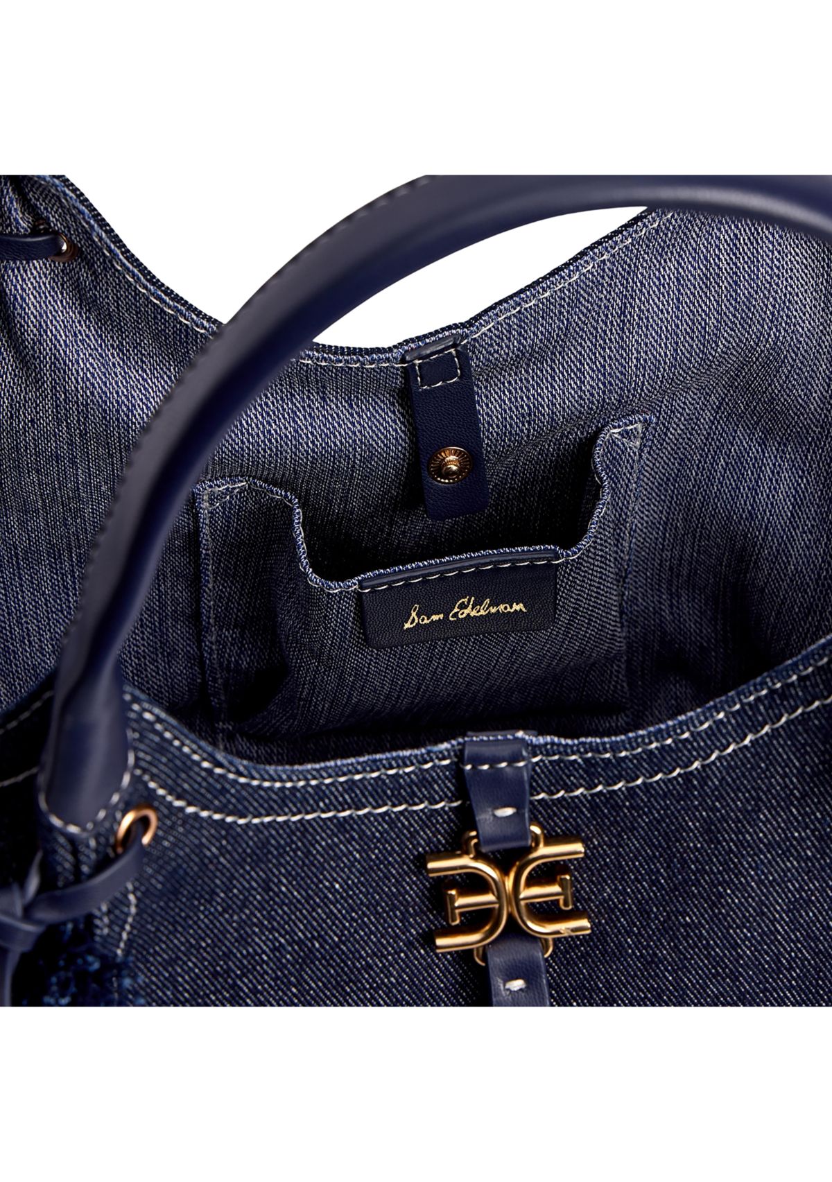 Irina Mini Denim Tote Bag