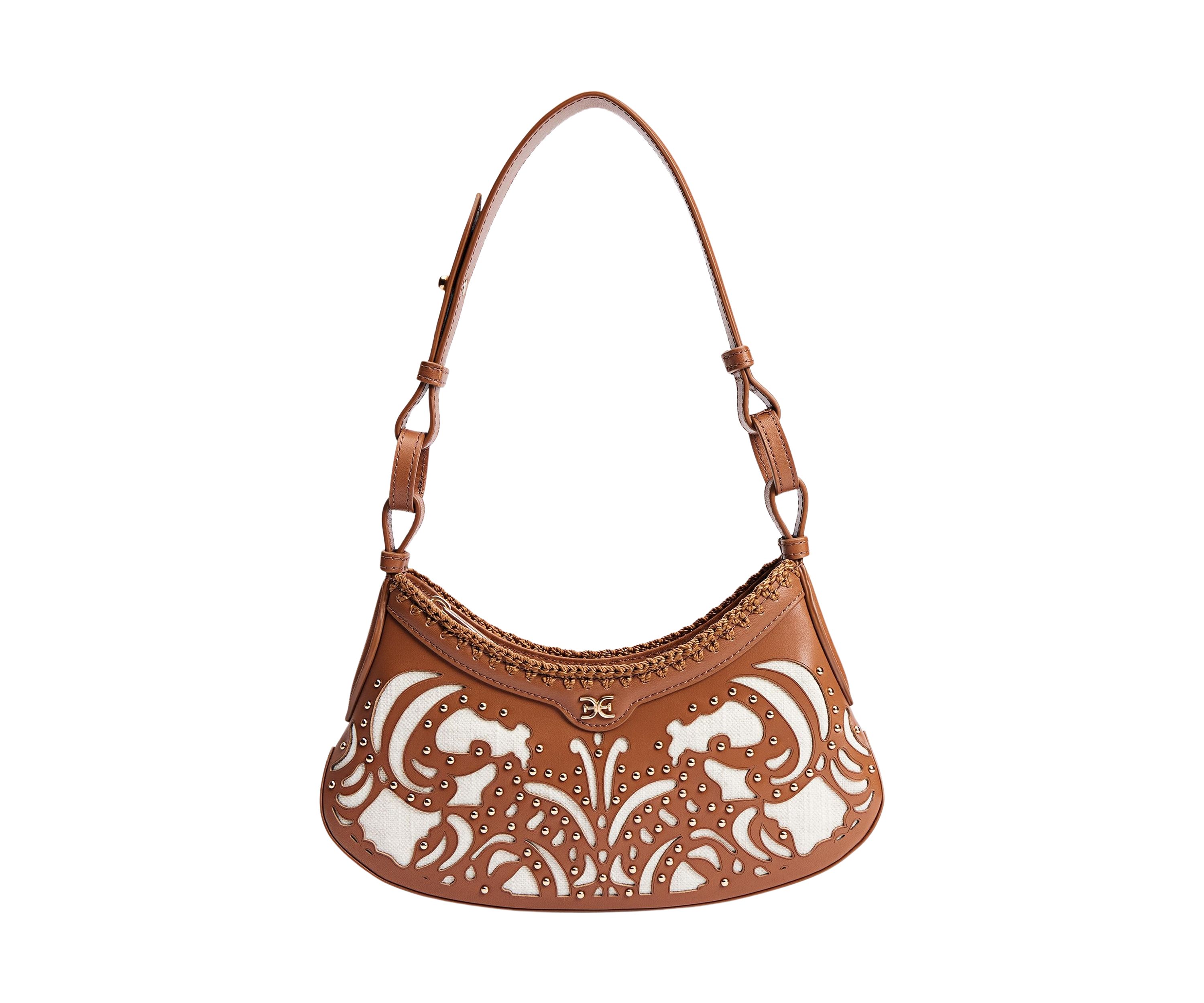 Willette Floral Dye Cut Shoulder Bag