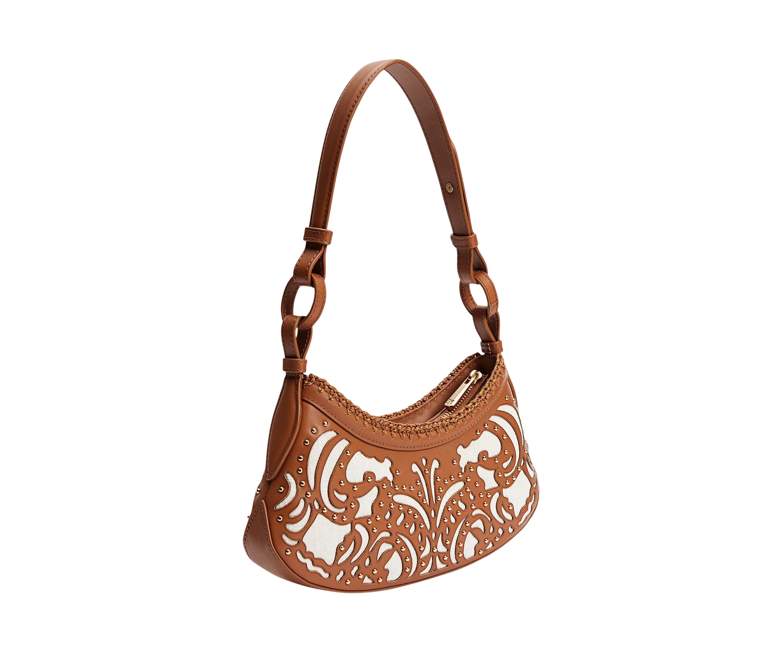 Willette Floral Dye Cut Shoulder Bag
