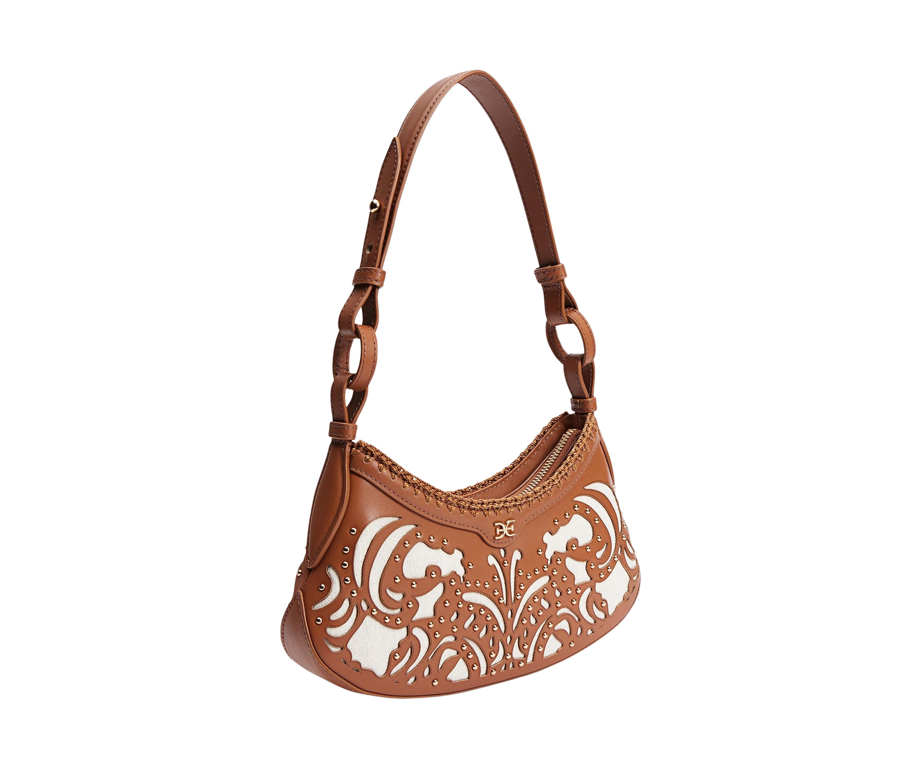 Willette Floral Dye Cut Shoulder Bag