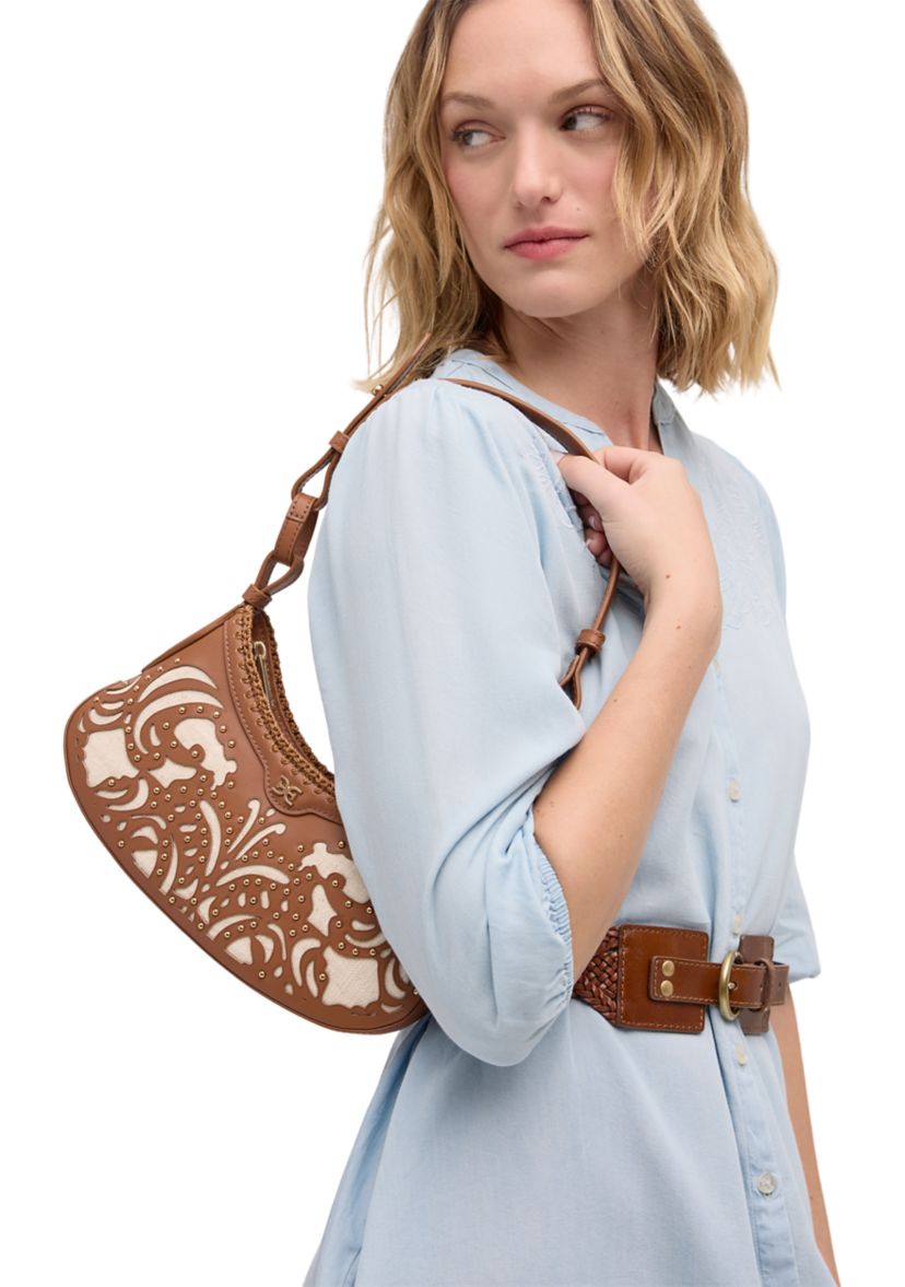 Willette Floral Dye Cut Shoulder Bag