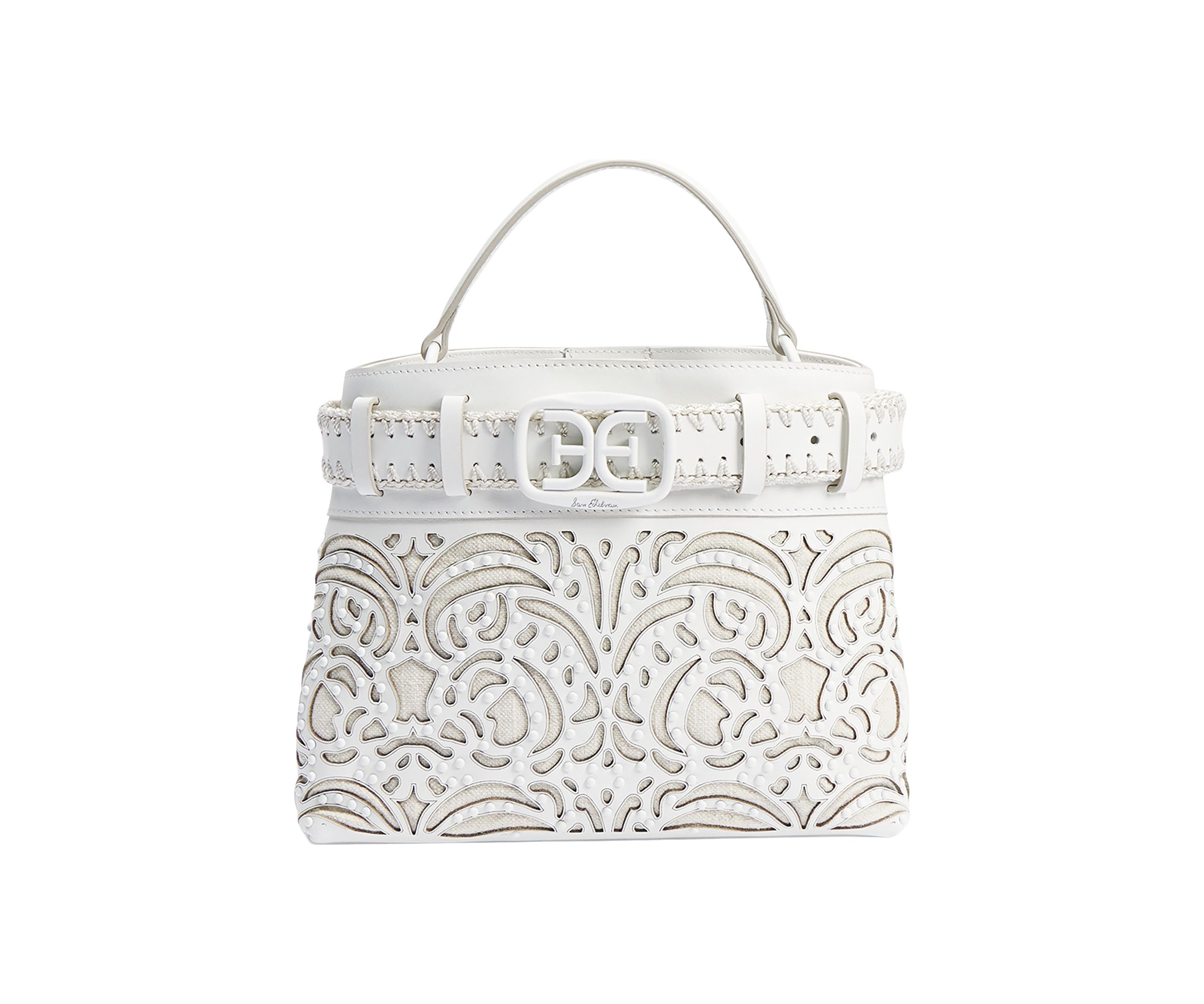 Willette Floral Dye Cut Satchel