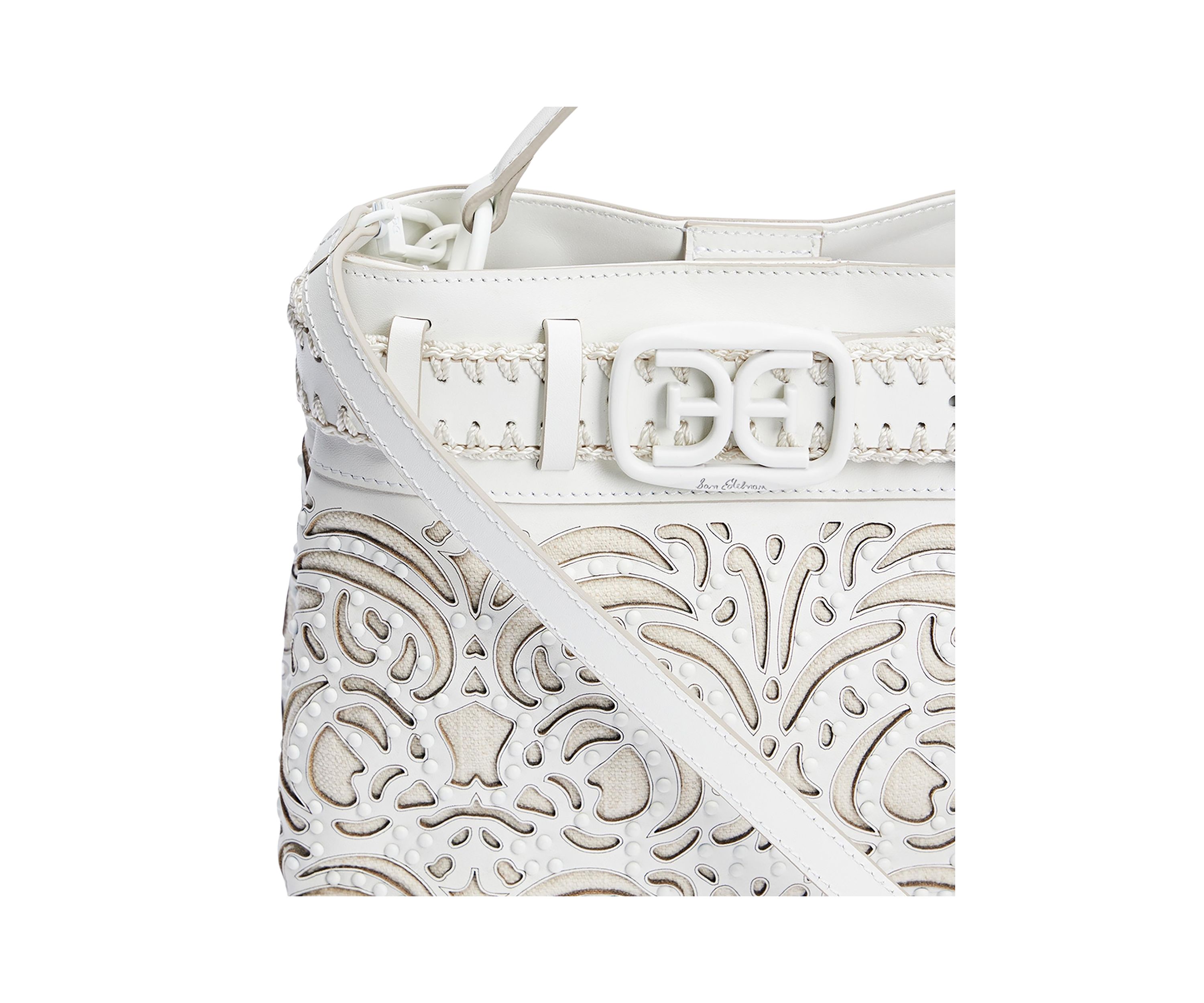 Willette Floral Dye Cut Satchel