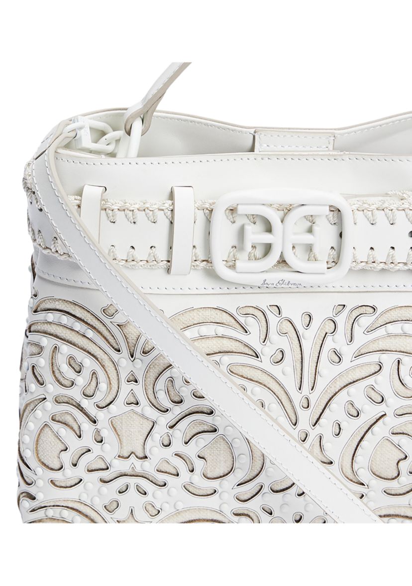 Willette Floral Dye Cut Satchel