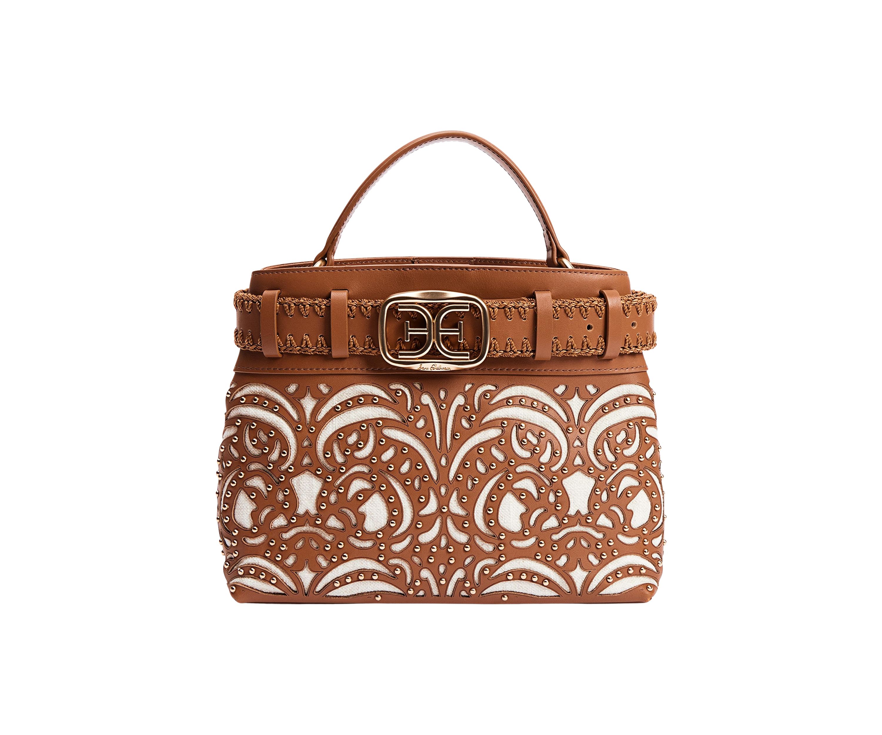 Willette Floral Dye Cut Satchel