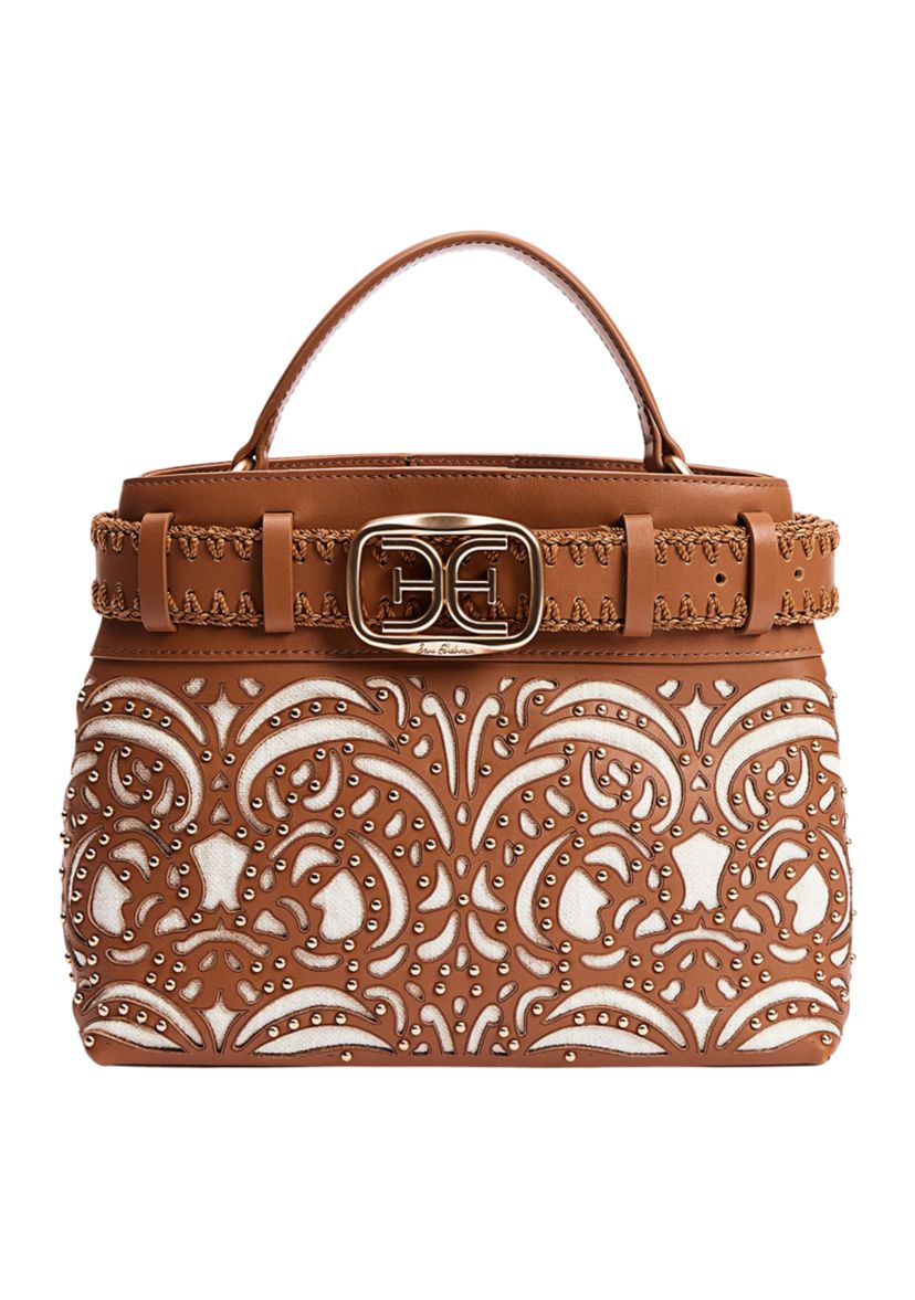 Willette Floral Dye Cut Satchel