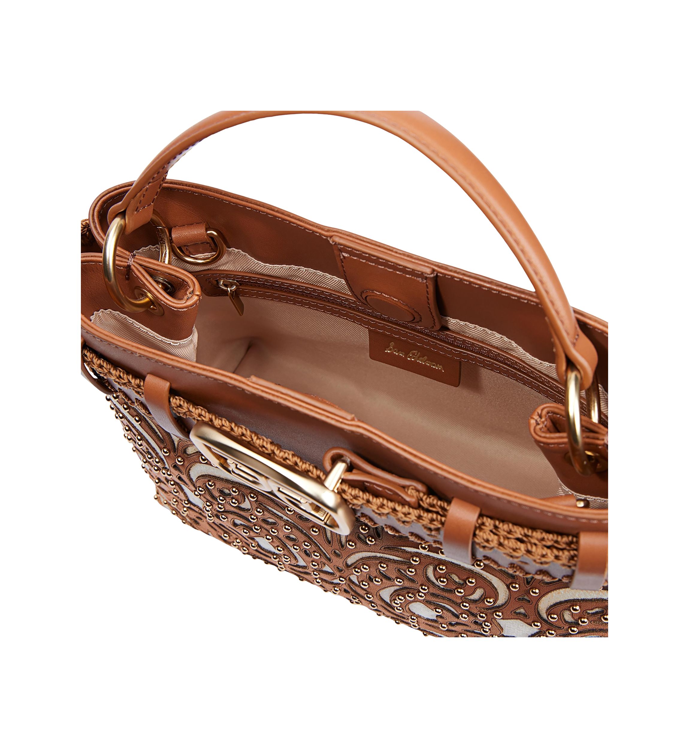 Willette Floral Dye Cut Satchel