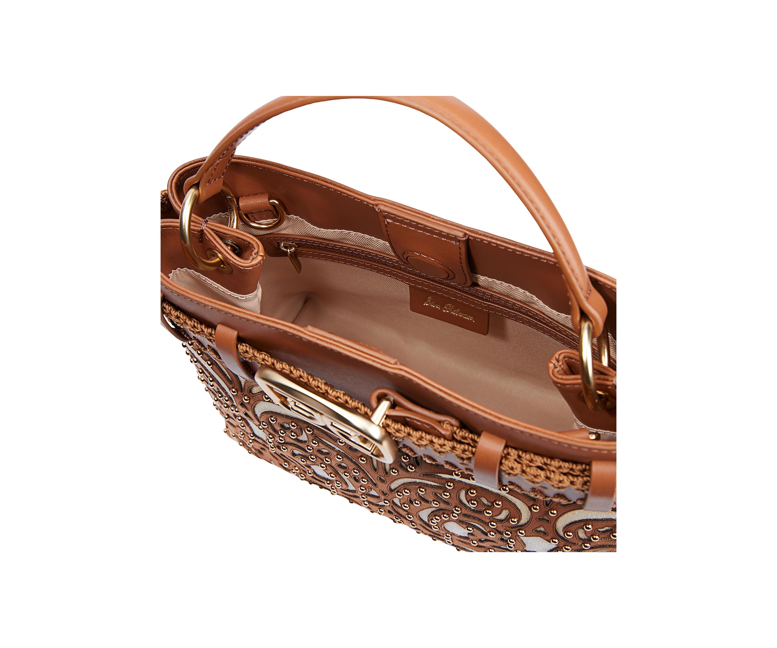 Willette Floral Dye Cut Satchel