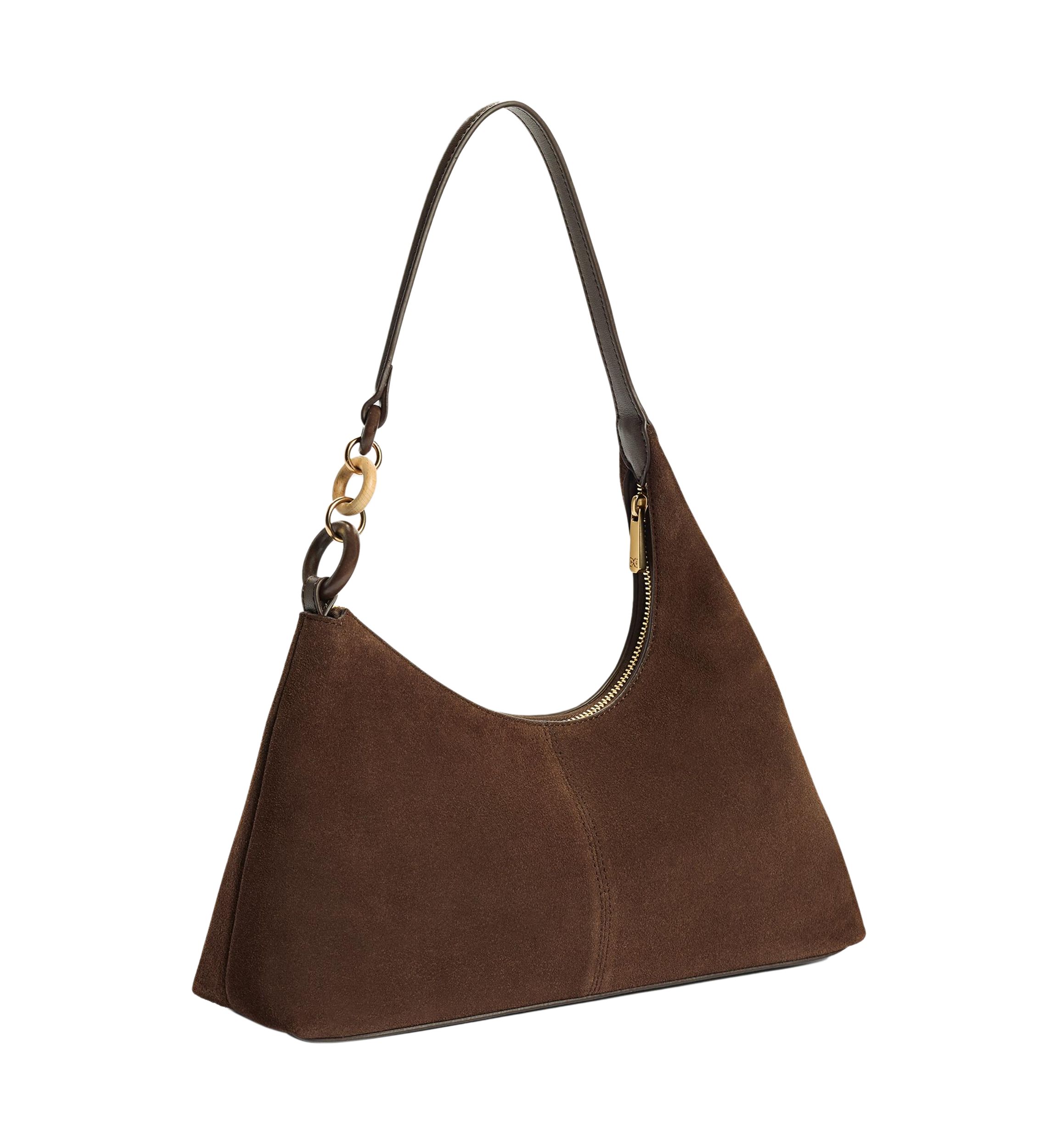 Dakota Suede Shoulder Bag 