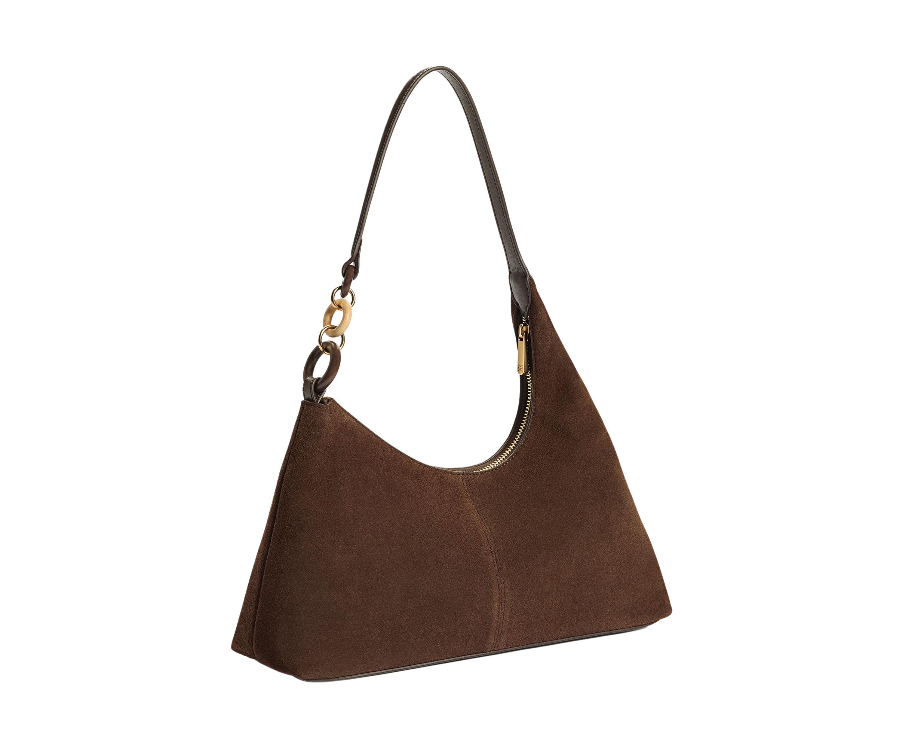 Dakota Suede Shoulder Bag 
