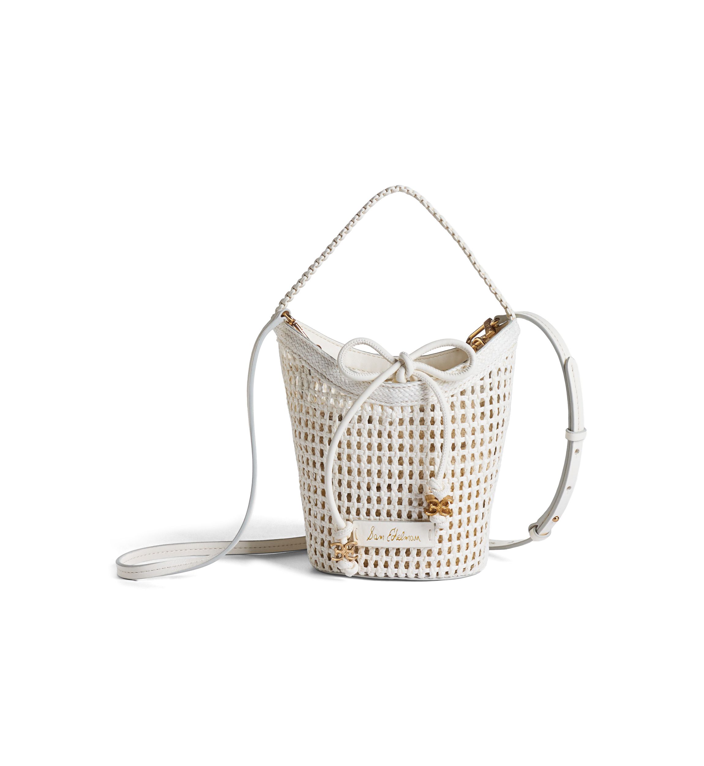 Sam Edelman Marcie Raffia Open Weave Crossbody Bag | Belk