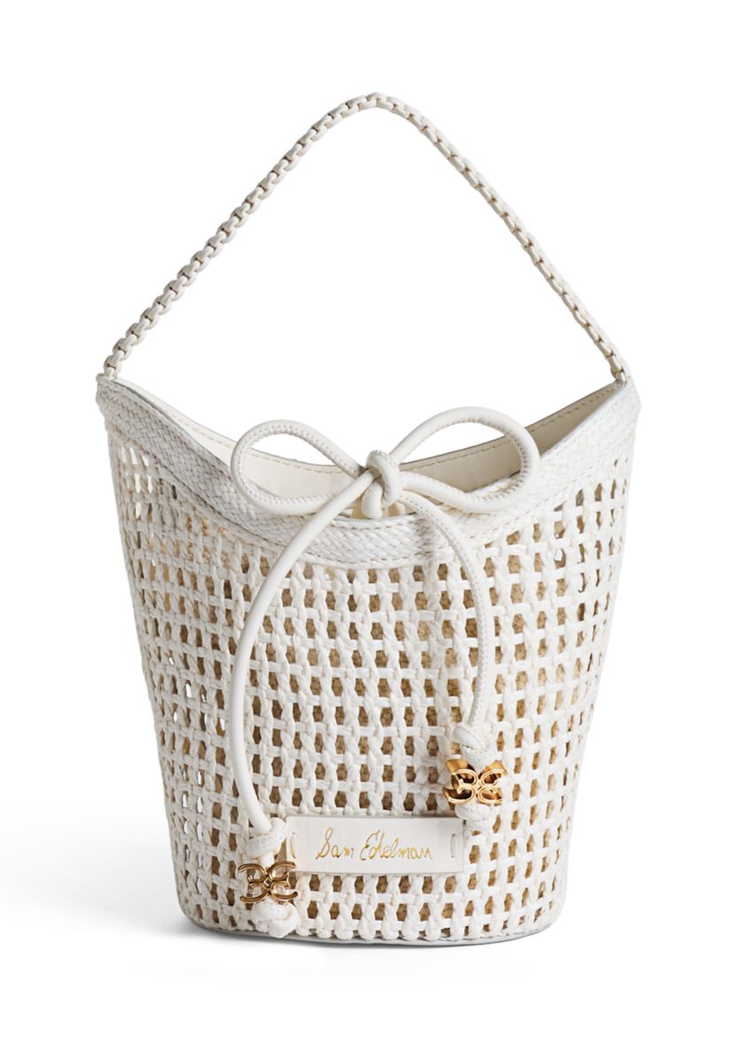 Sam Edelman Marcie Raffia Open Weave Crossbody Bag | Belk