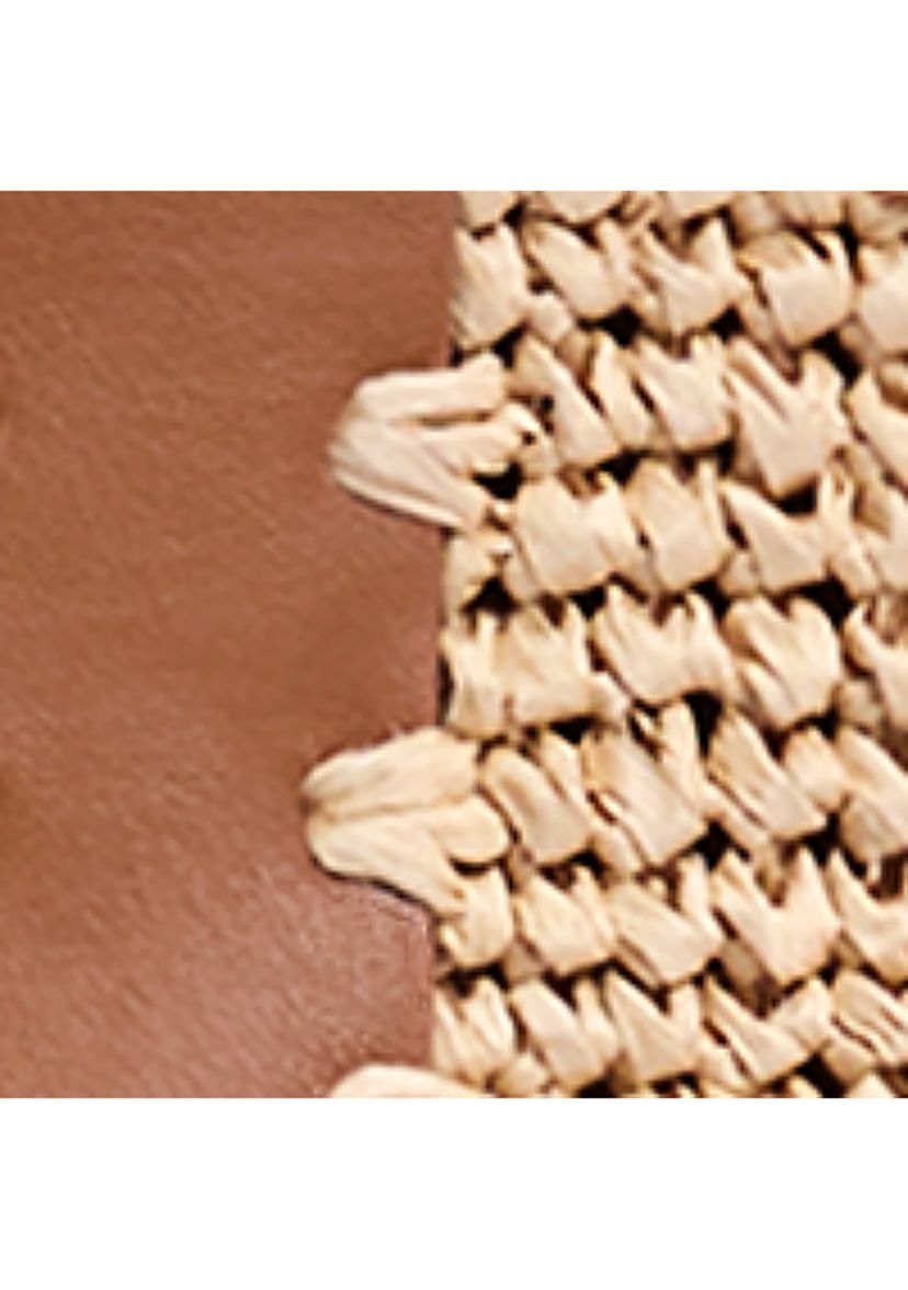 Marley Raffia Collapsible Tote Bag