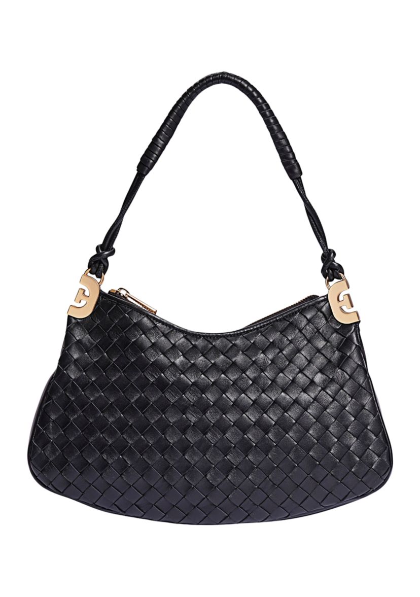  Christy Woven Shoulder Bag 