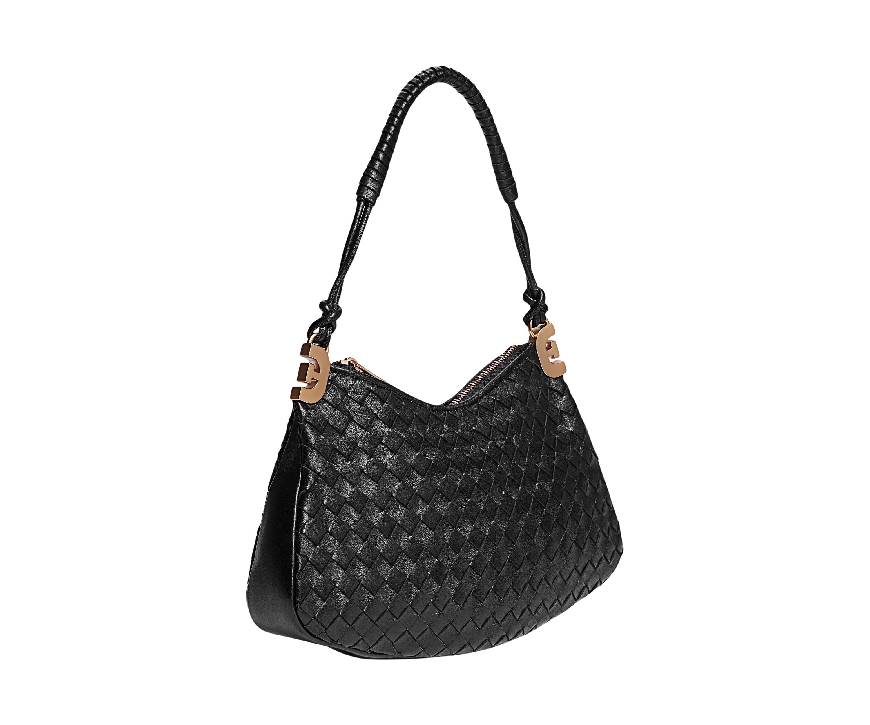  Christy Woven Shoulder Bag 