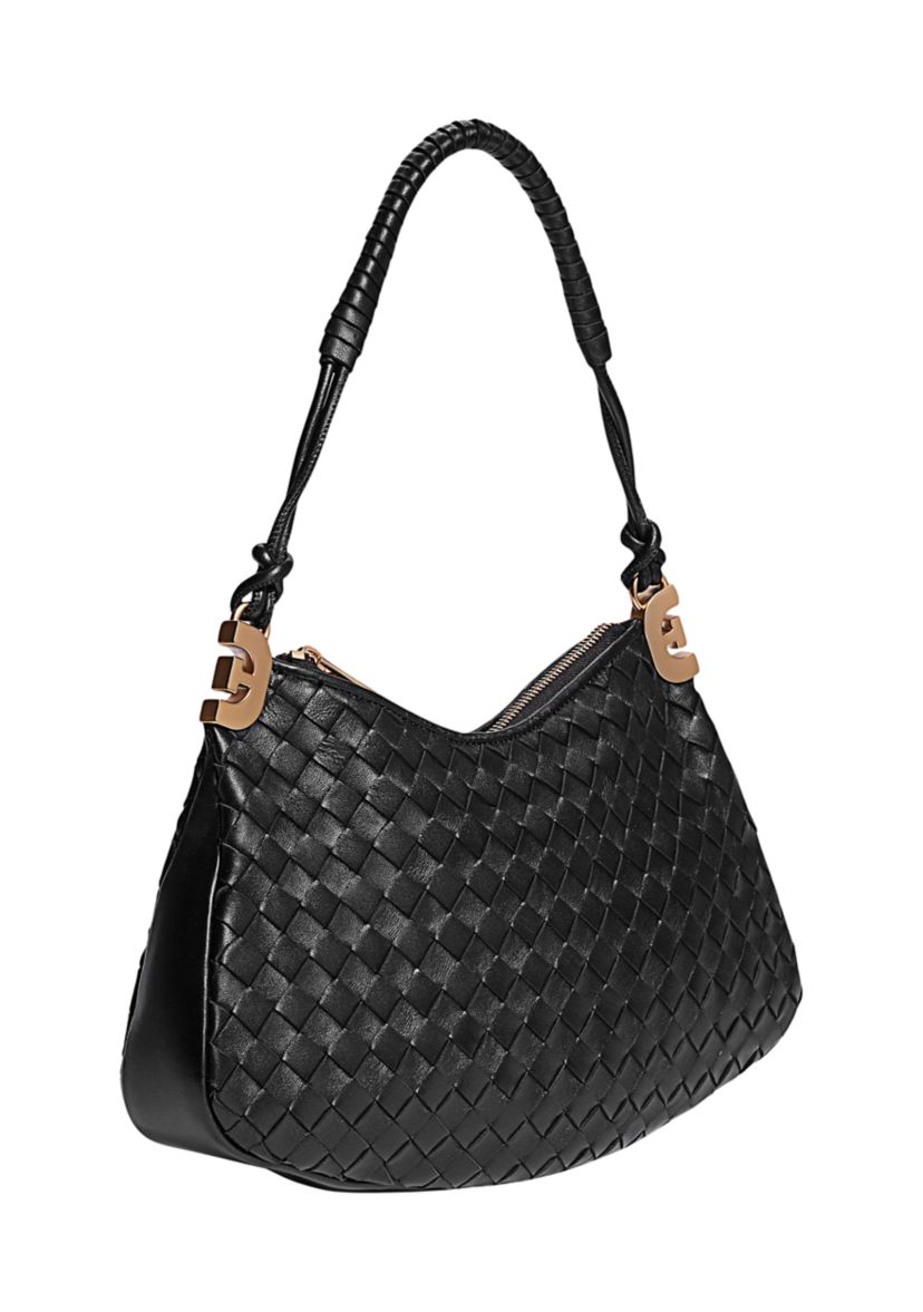  Christy Woven Shoulder Bag 