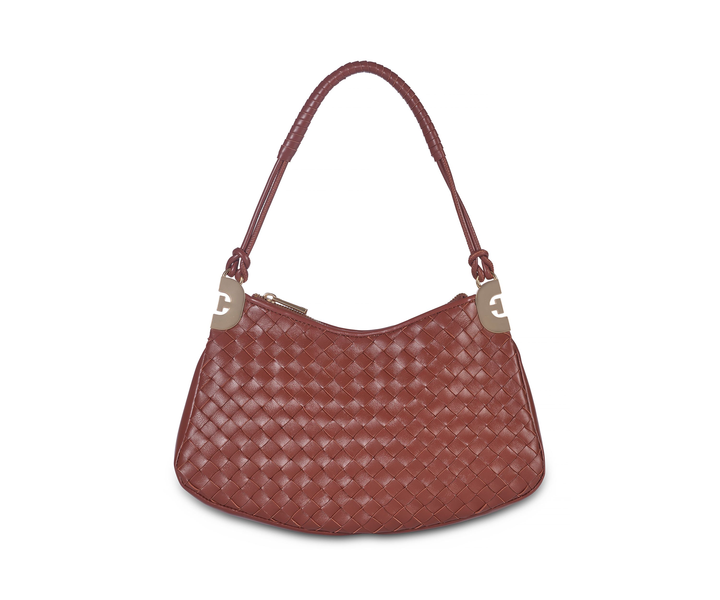 Christy Woven Shoulder Bag