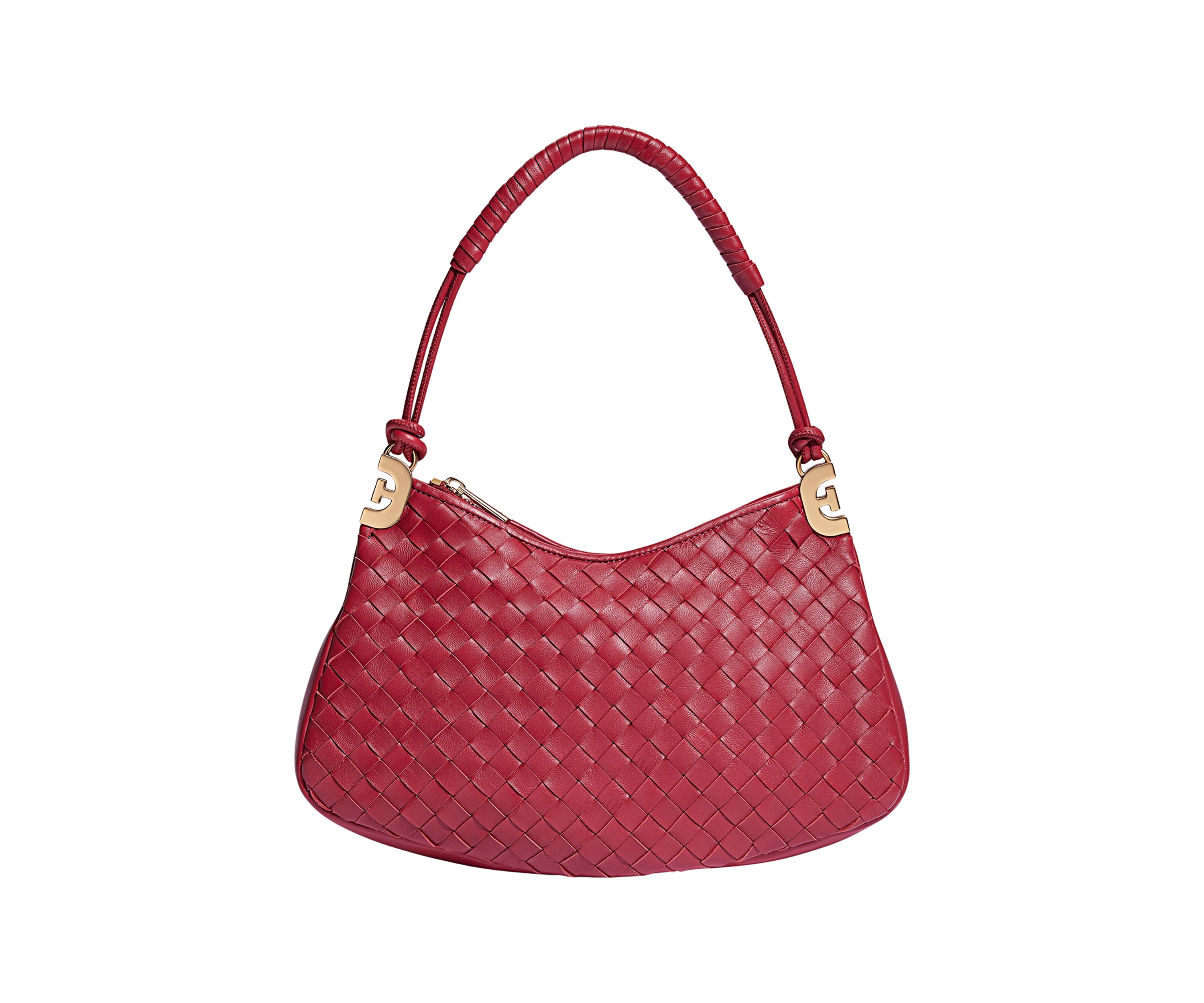 Christy Woven Shoulder Bag 
