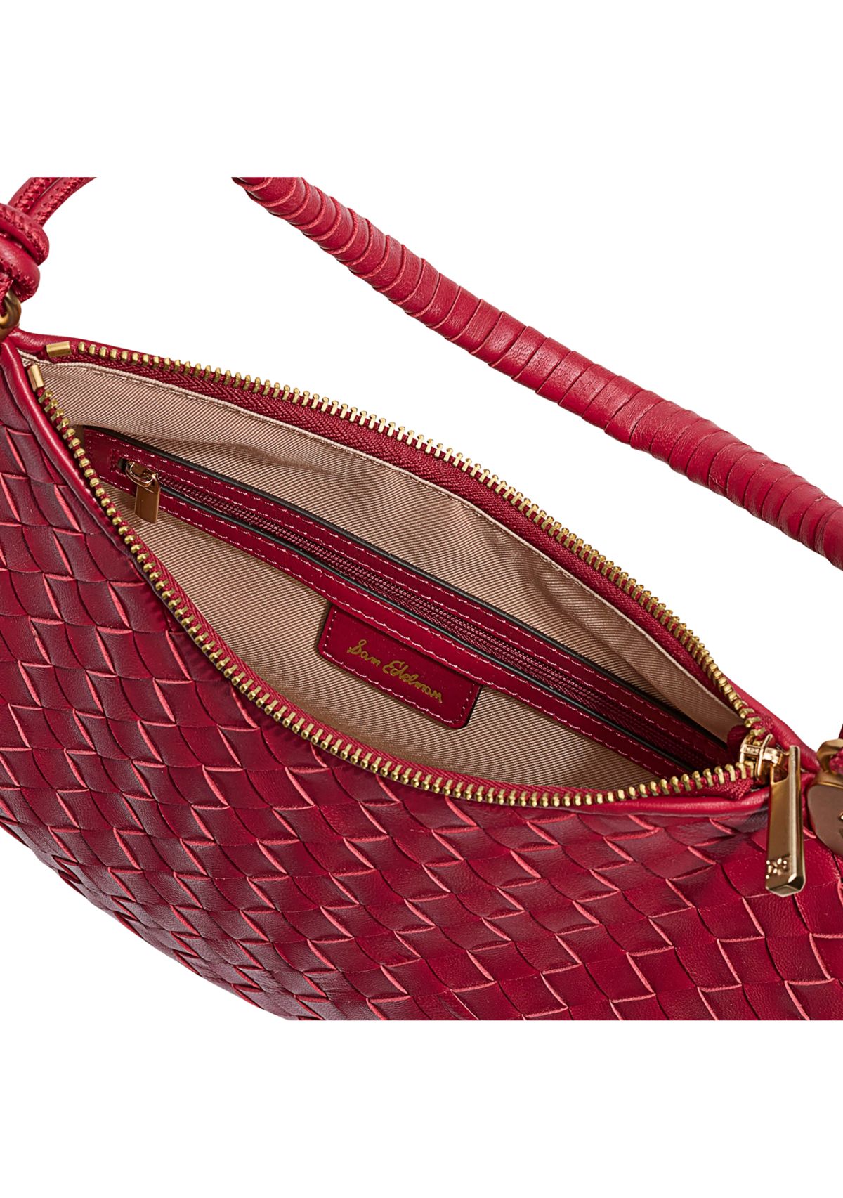 Christy Woven Shoulder Bag 