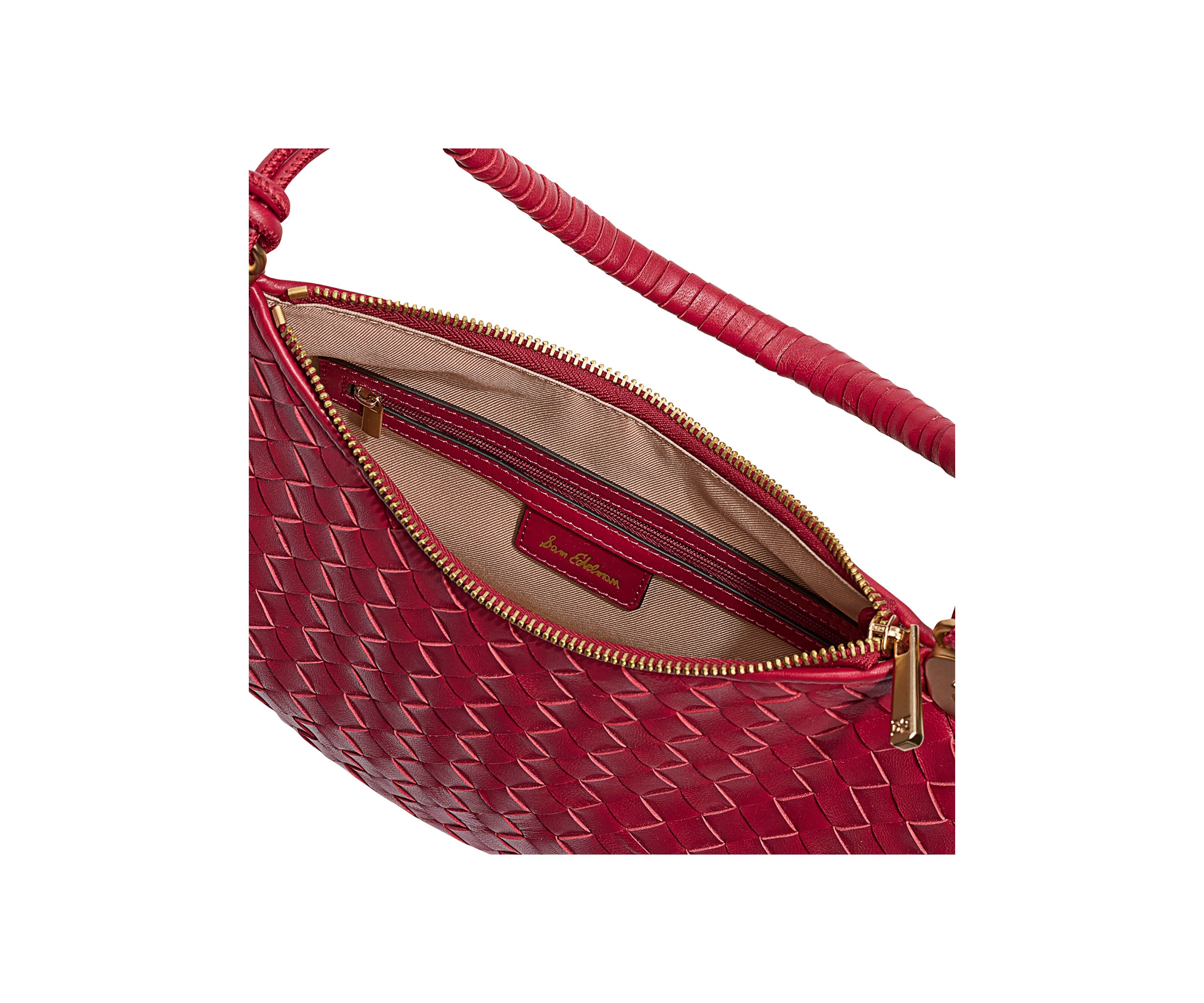 Christy Woven Shoulder Bag 