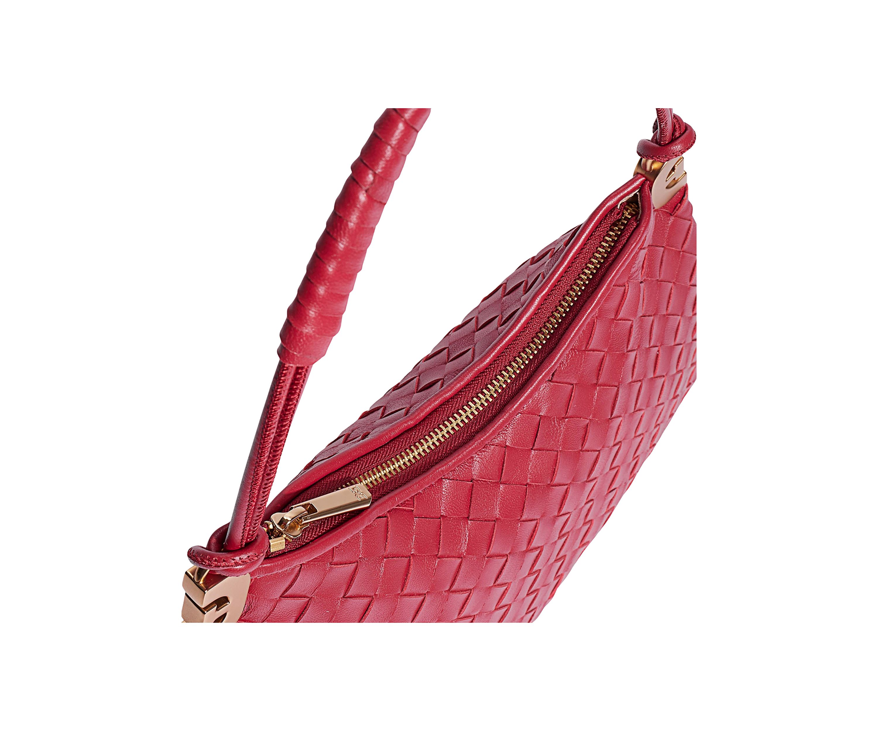 Christy Woven Shoulder Bag 