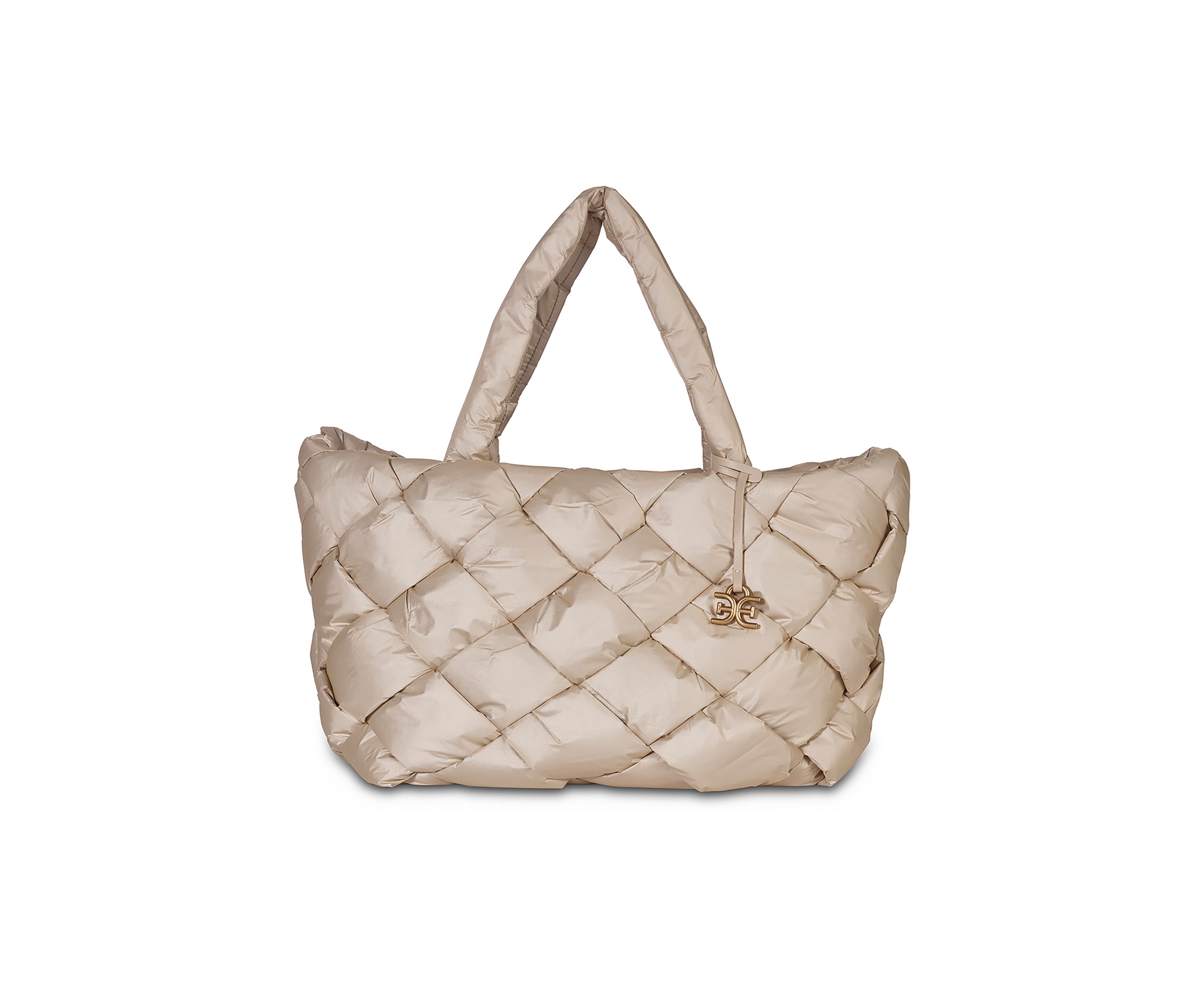 Jianna Woven Nylon Tote