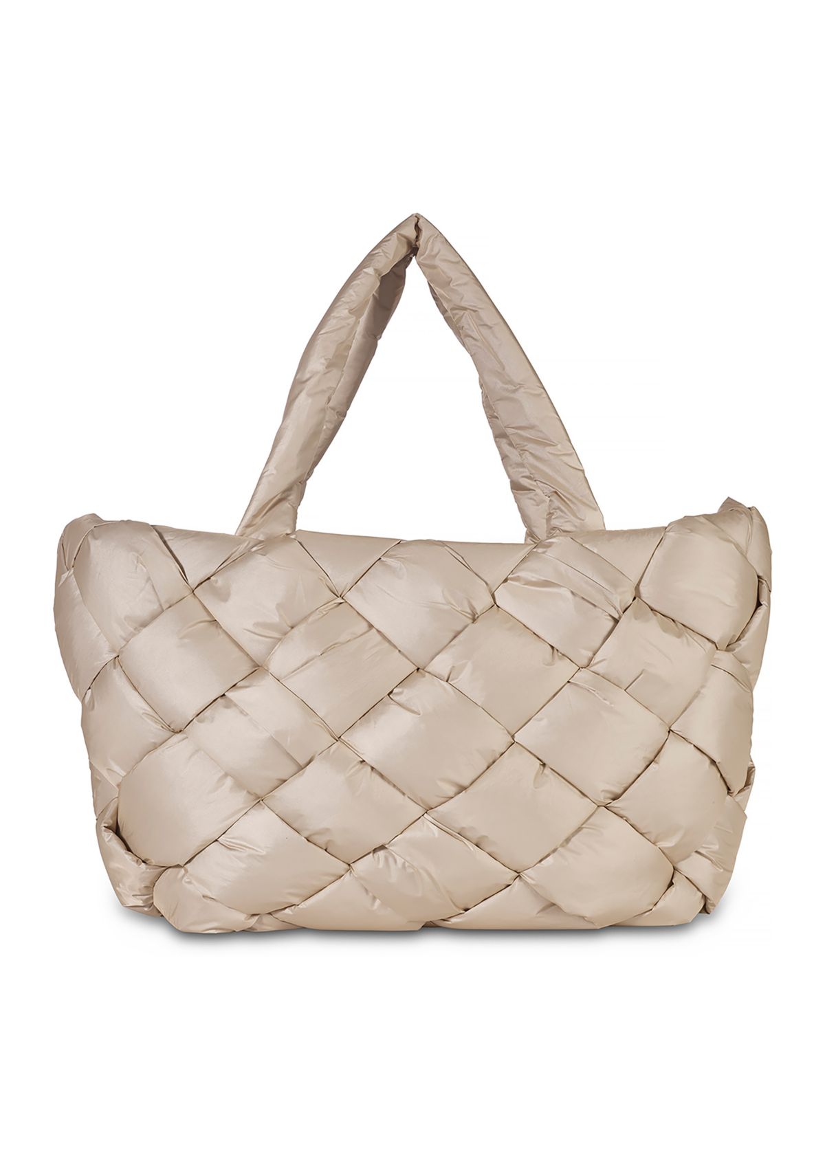 Jianna Woven Nylon Tote