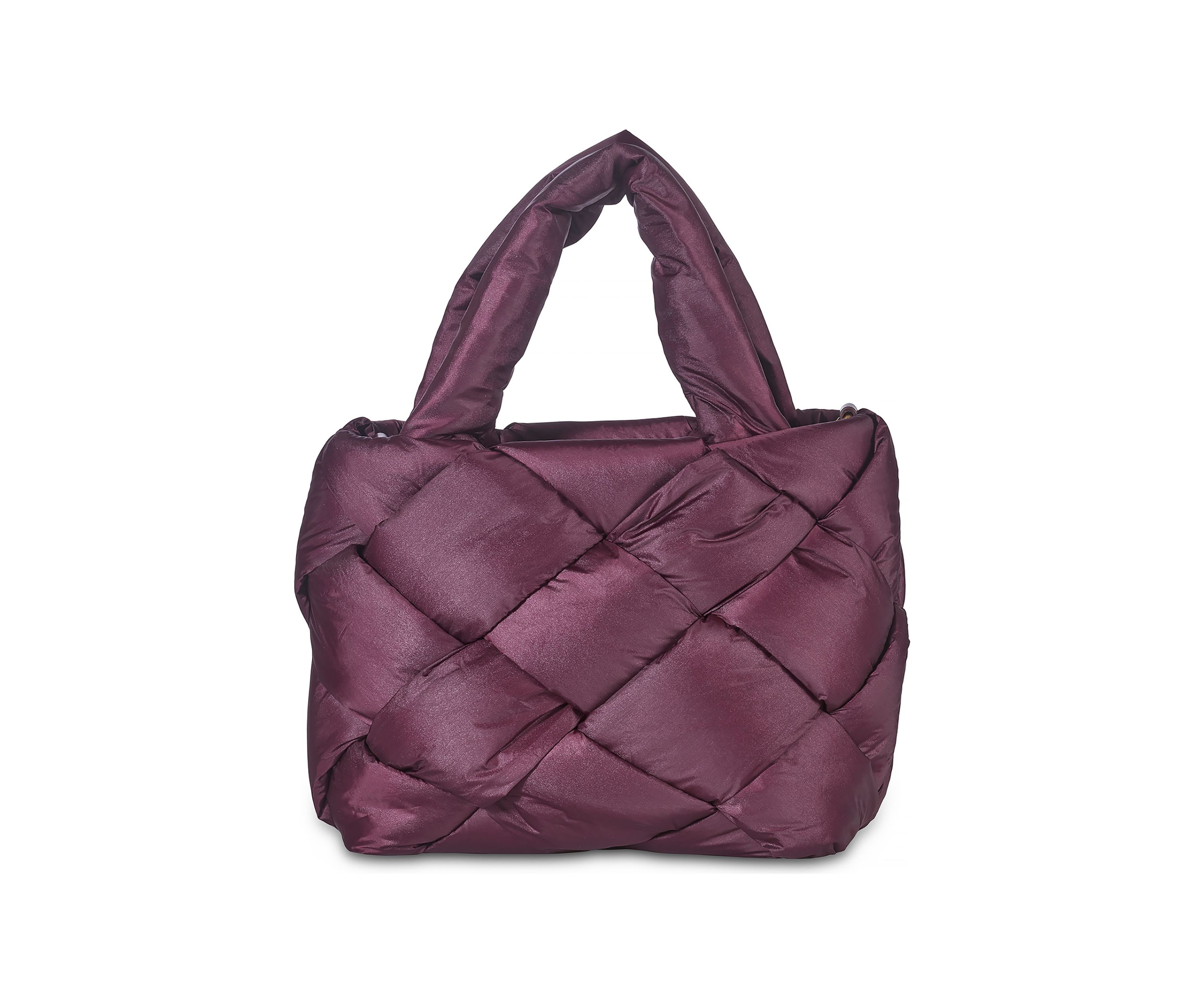 Jianna Woven Nylon Miniature Tote Bag