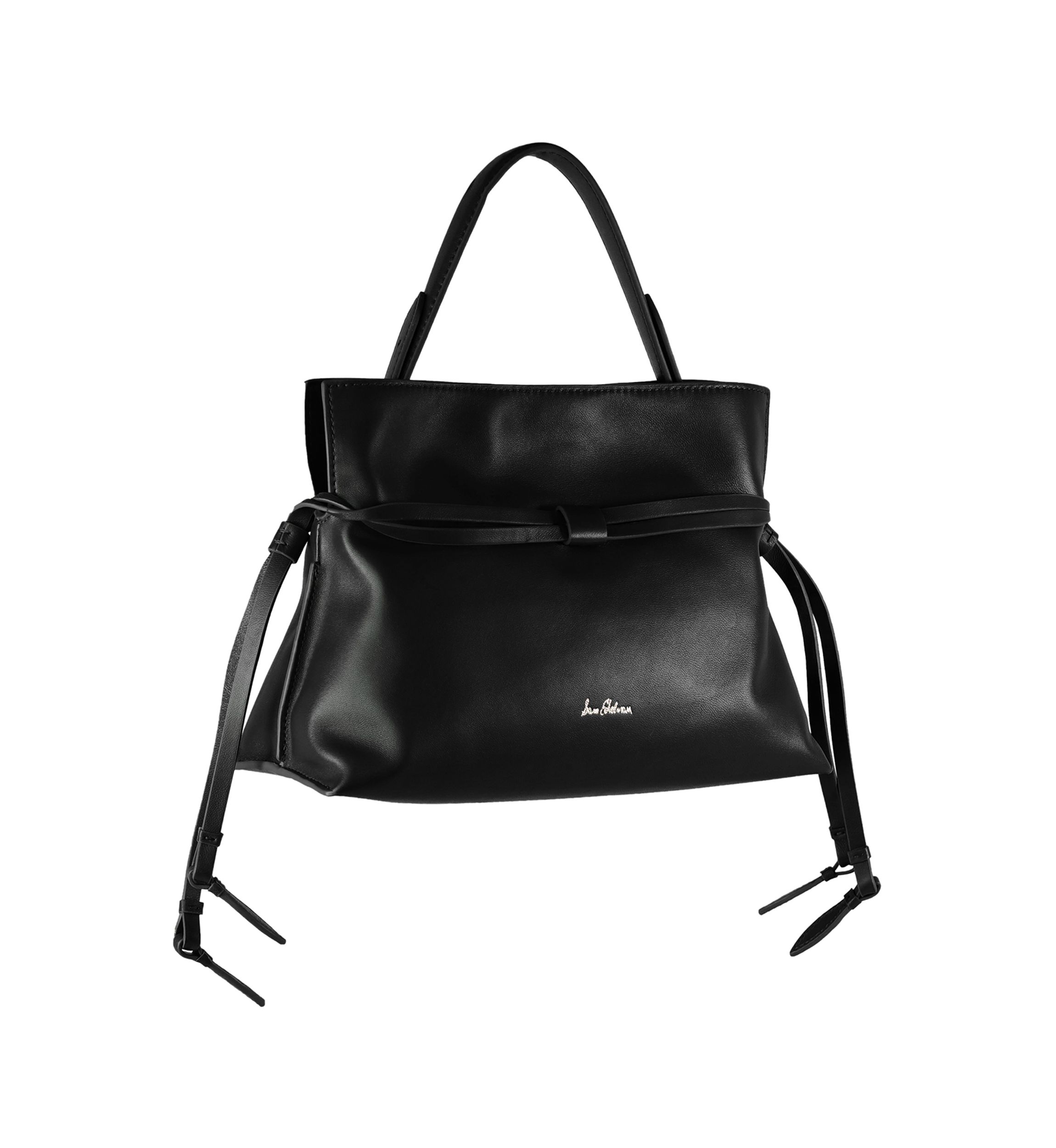 Poppy Small Smooth Leather Crossbody Tote