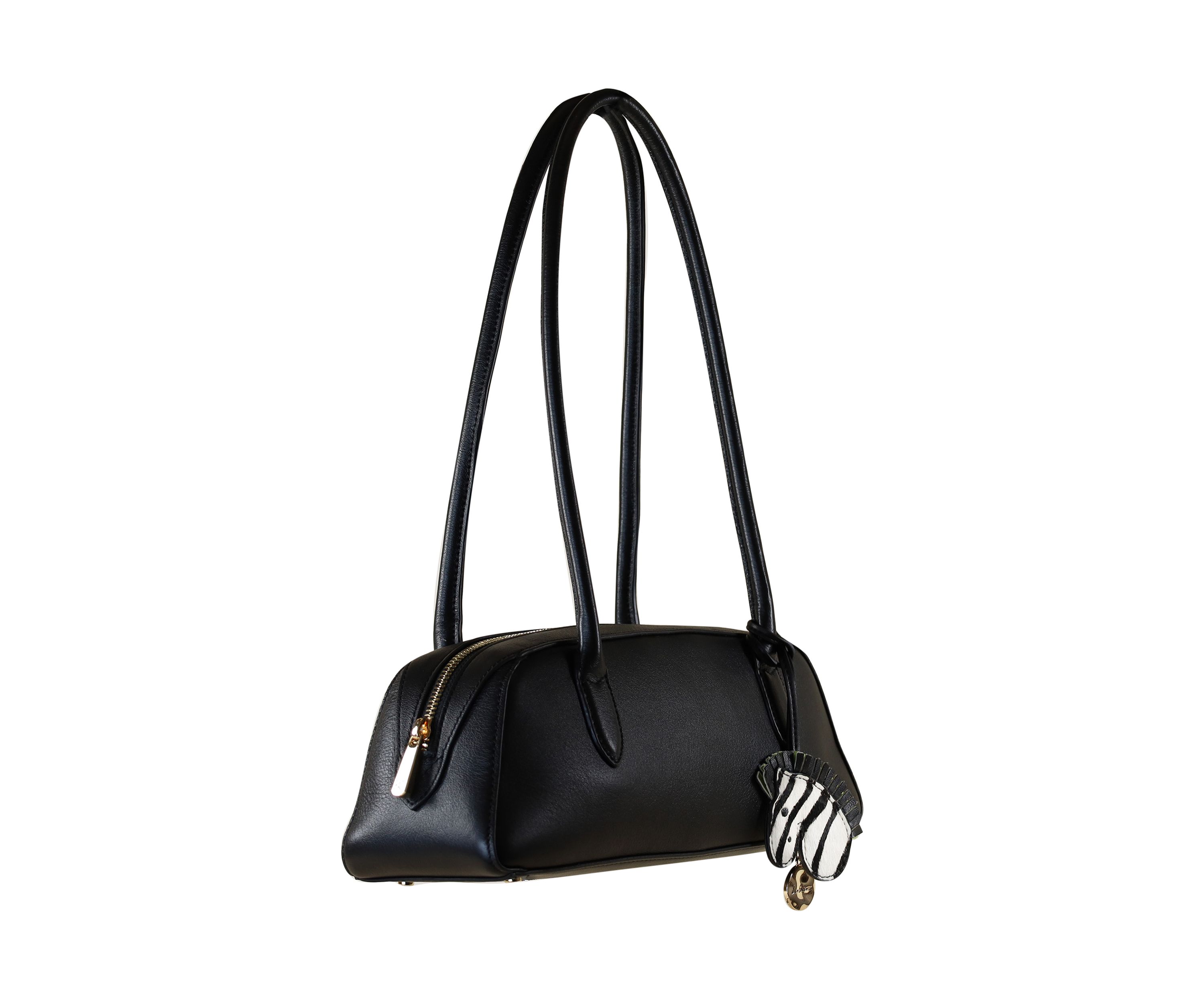 Nori Medium Bowler Satchel Leather Shoulder Bag