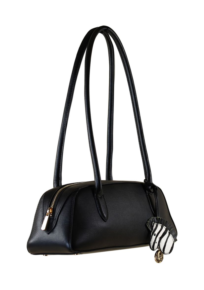 Nori Medium Bowler Satchel Leather Shoulder Bag