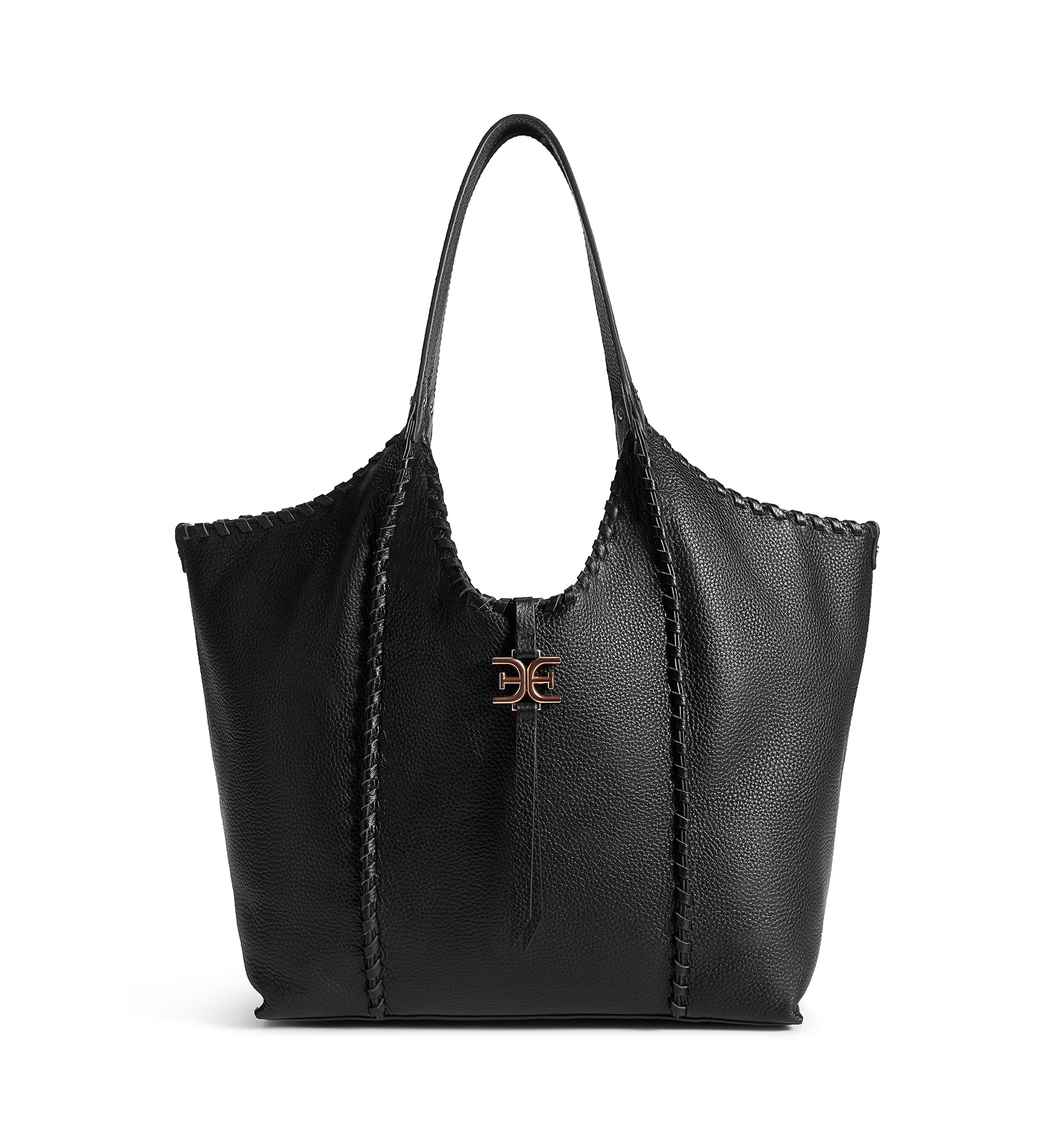 Sylvia Medium Whipstitch Expandable Tobo Bag