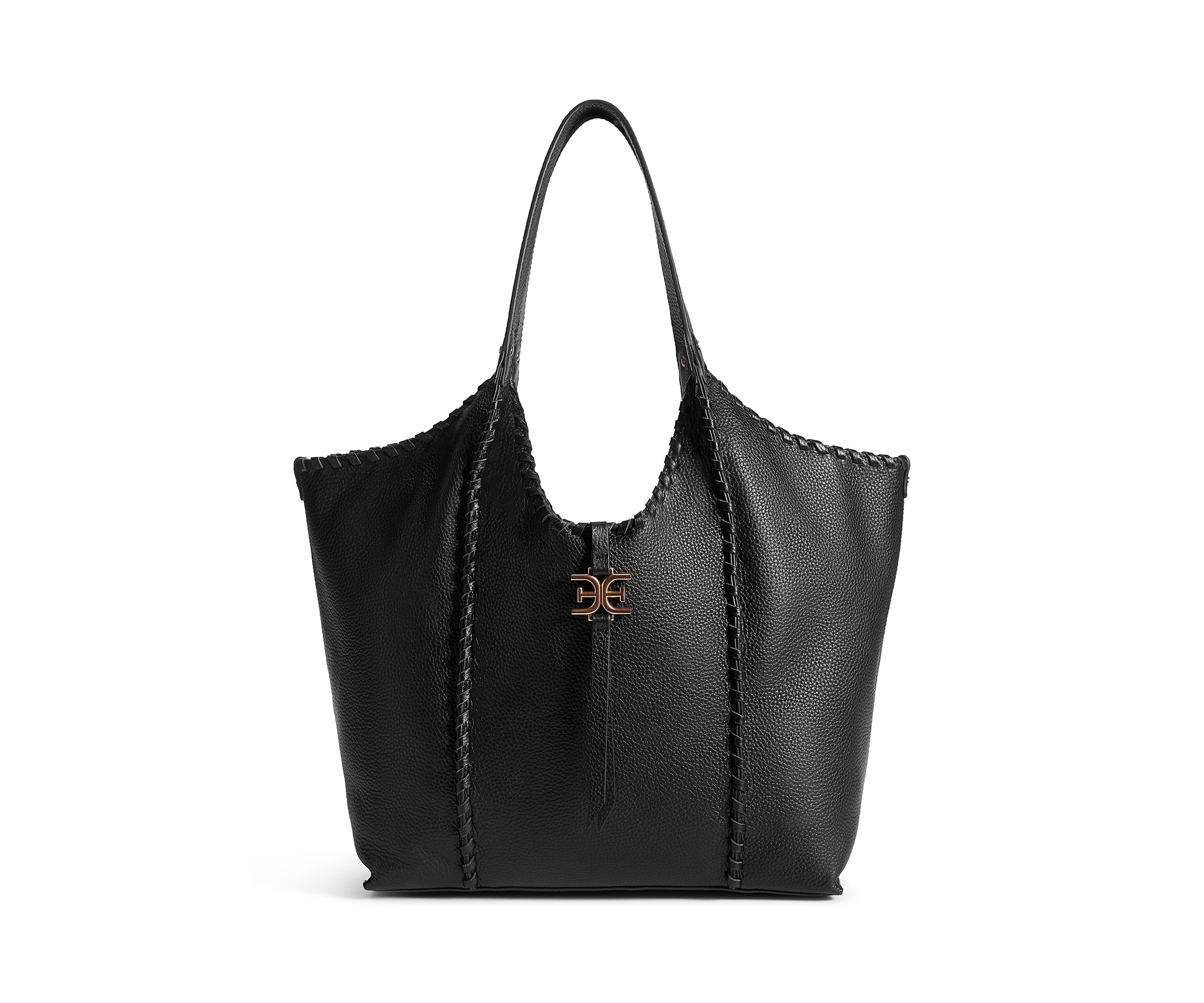 Sylvia Medium Whipstitch Expandable Tobo Bag